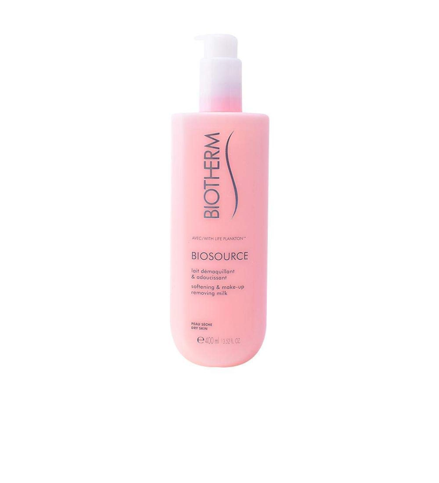 Biotherm Biosource Softening and Make-Up Removing Milk for Dry Skin 13.52 Ounce 13.52 Ounce for Dry Skin