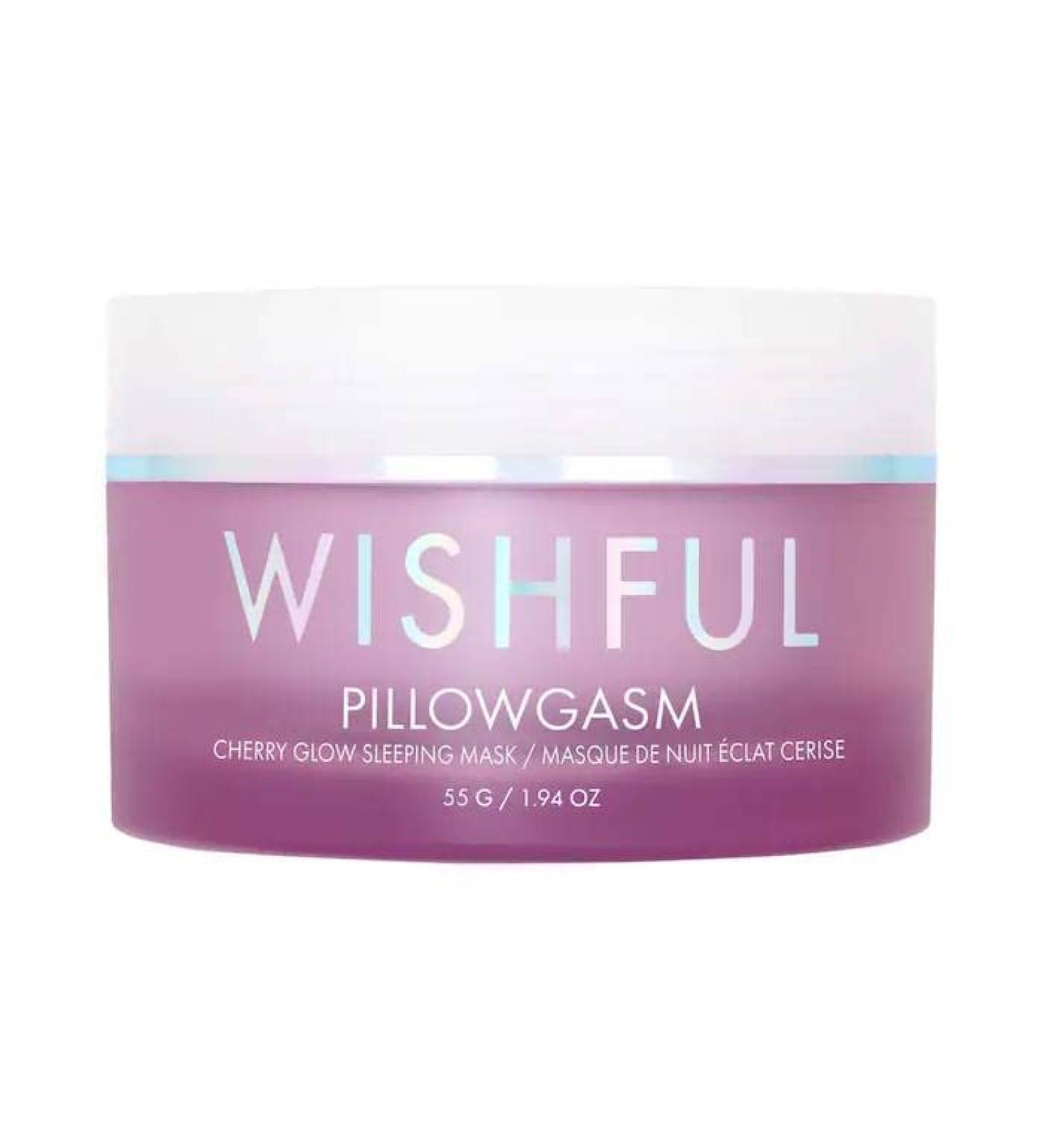 Wishful Pillowgasm Vitamin-Rich Cherry Glow Sleep Mask