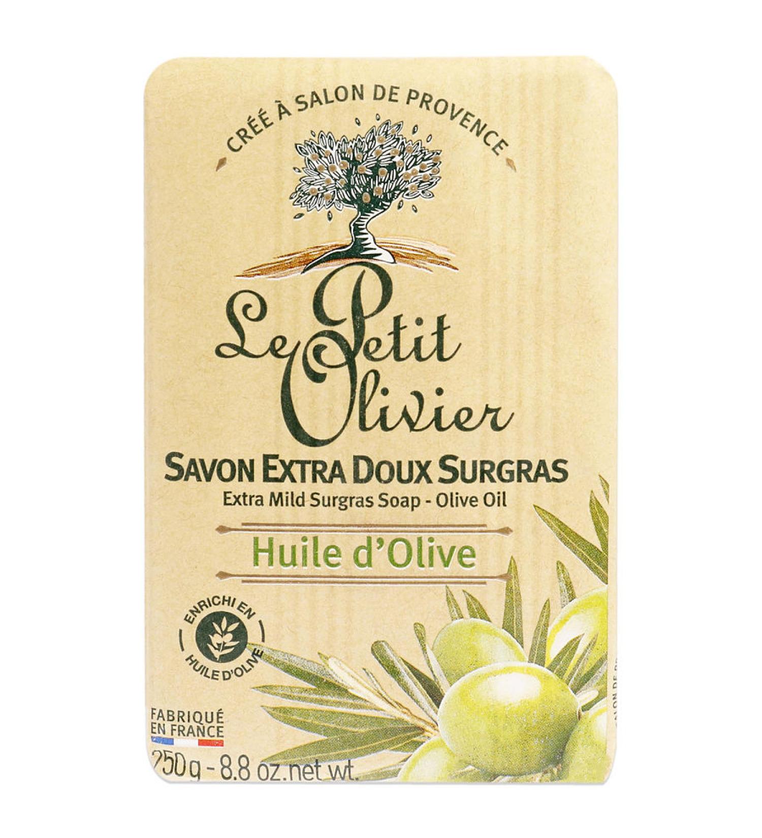 Le Petit Olivier by Le Petit Olivier - Extra Mild Surgras Soap - Olive Oil -250g/8.8oz - MEN