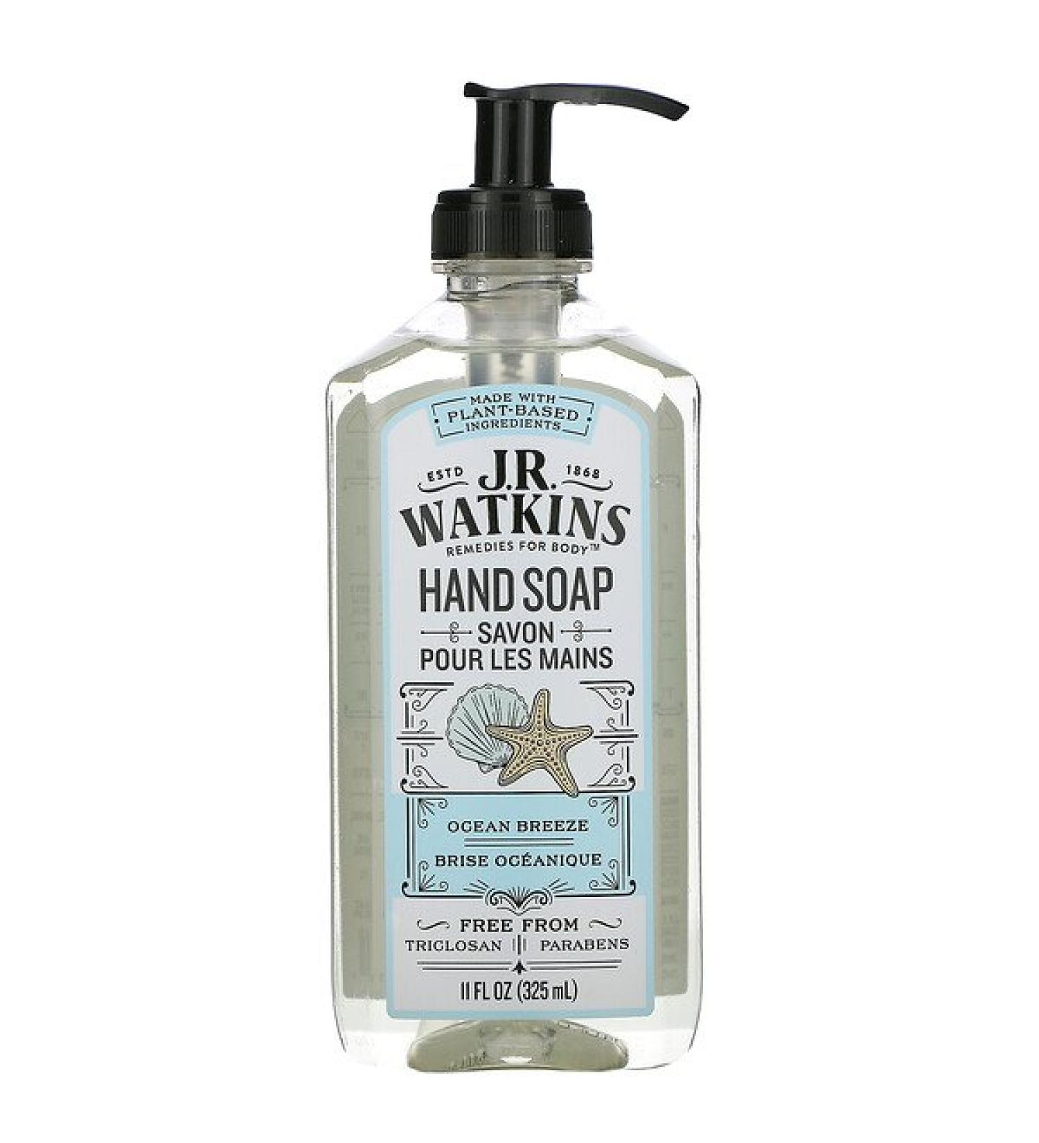 J R Watkins Hand Soap Ocean Breeze 11 fl oz (325 ml)