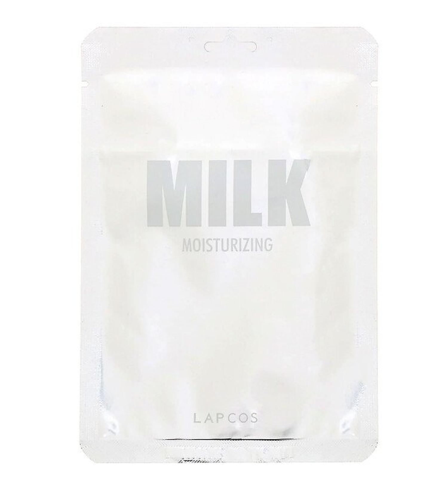 Lapcos Milk Sheet Beauty Mask Moisturizing  1 Sheet 1.01 fl oz (30 ml)