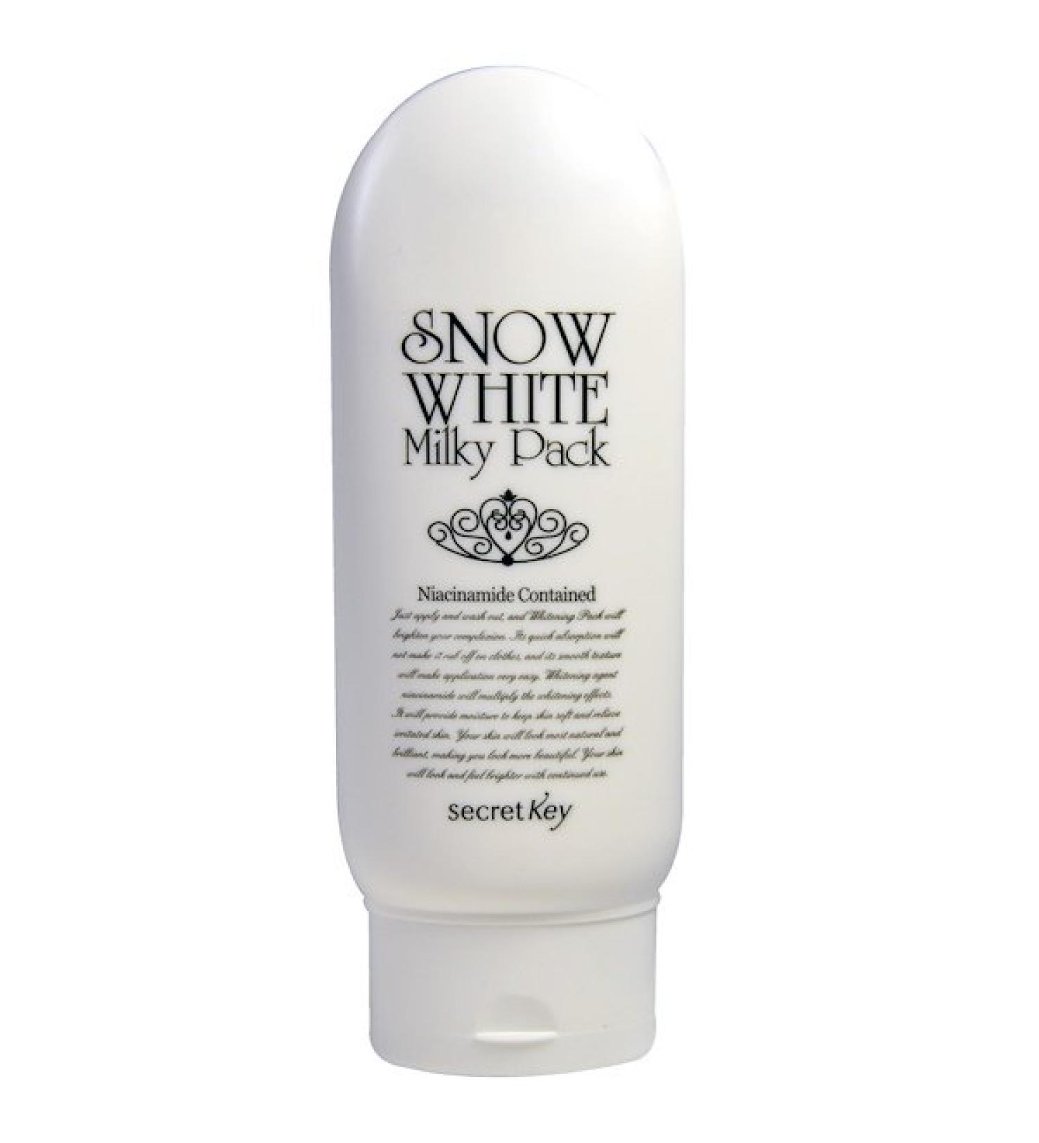 Secret Key Snow White Milky Pack Whitening Cream 200 g
