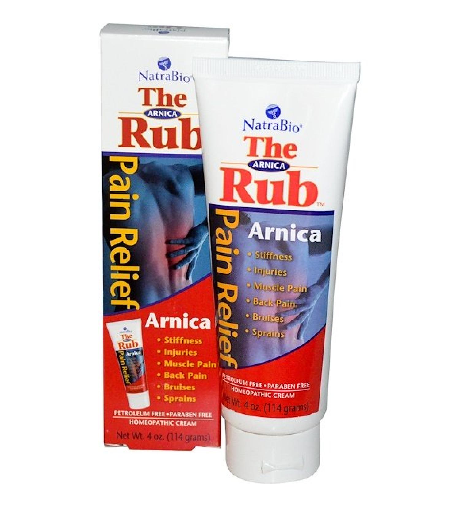 NatraBio The Arnica Rub 4 oz (114 g)