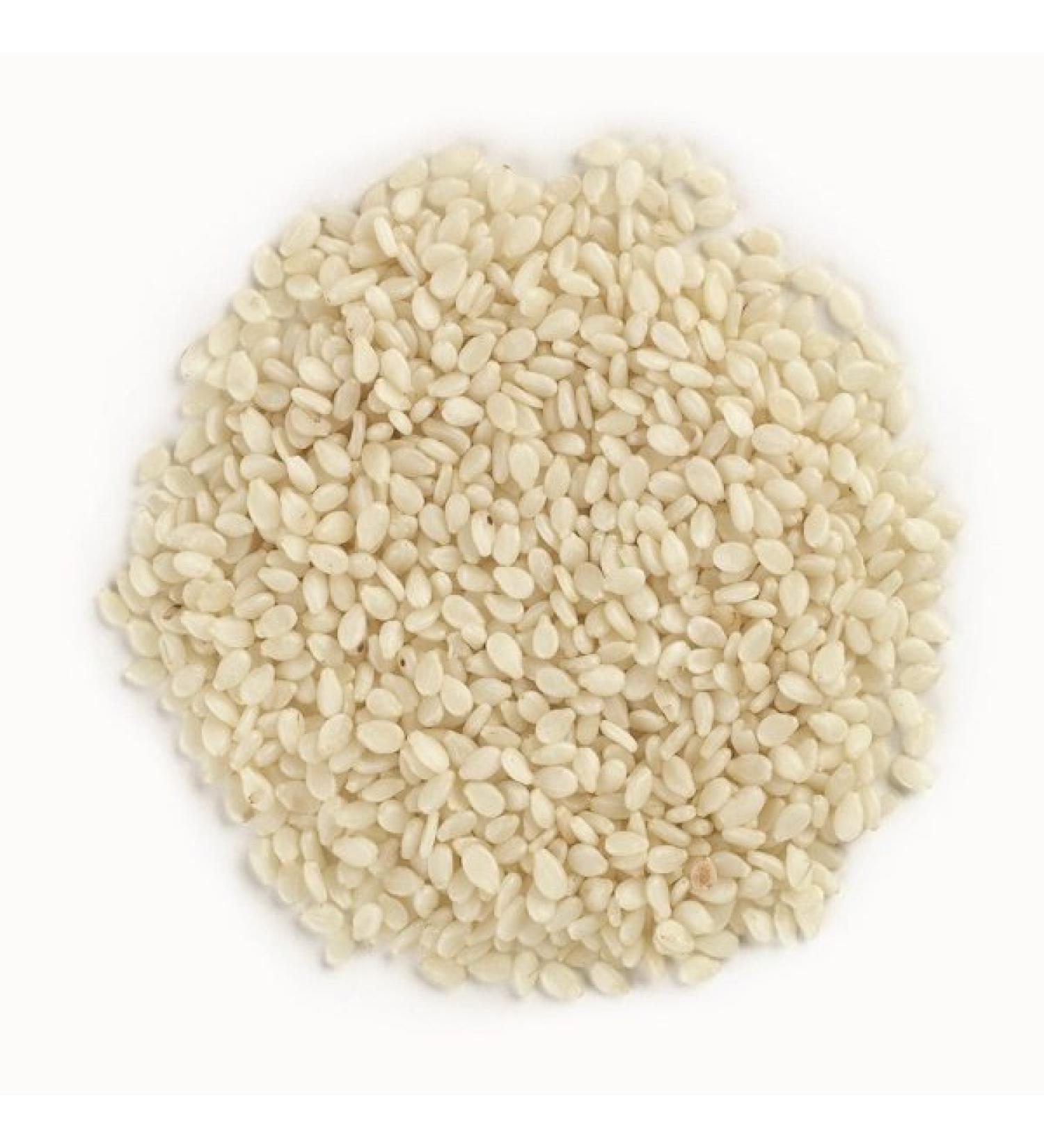 Frontier Natural Products Organic Whole Sesame Seed Hulled 16 oz (453 g)