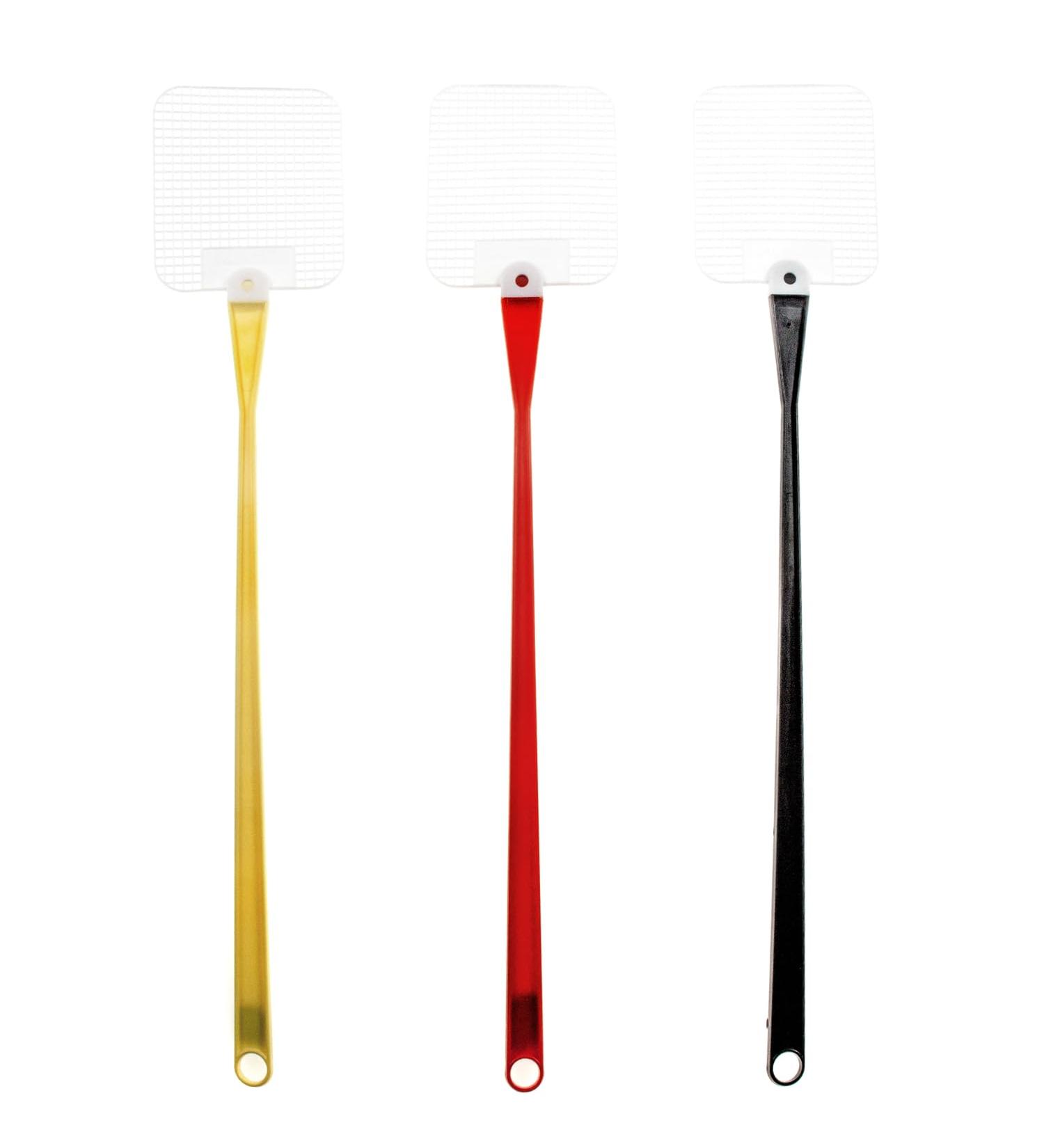 Aeroxon 52091 fly swatter plastic 46cm (random color 3 pieces)