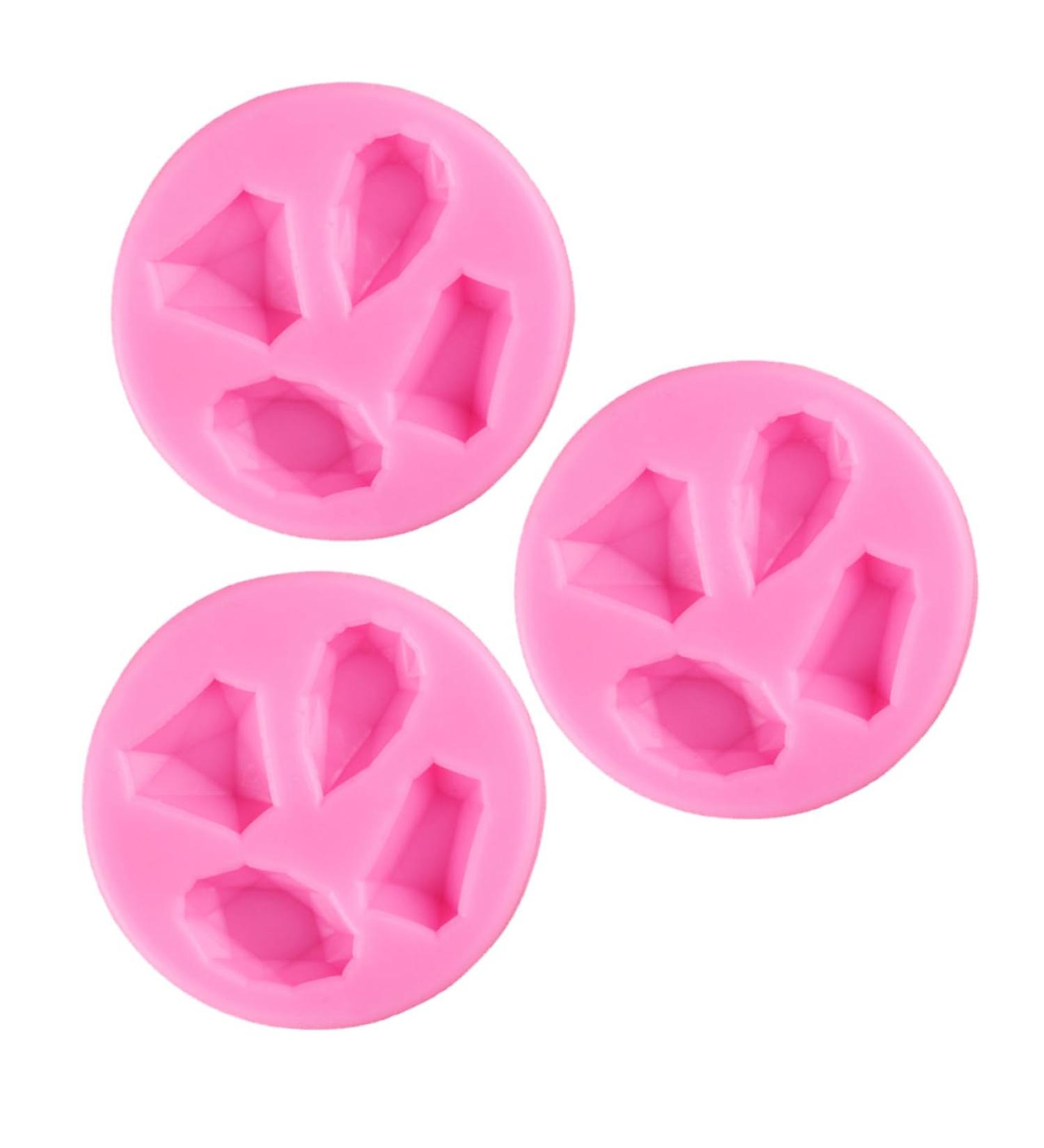 Hohopeti Dessert Tray 3pcs Baking Mold Silicone Molds Silicone Cupcake Clay Chocolate Cake Casting Mold Muffin Pan Pudding - Buy Online on SooperMarket.com