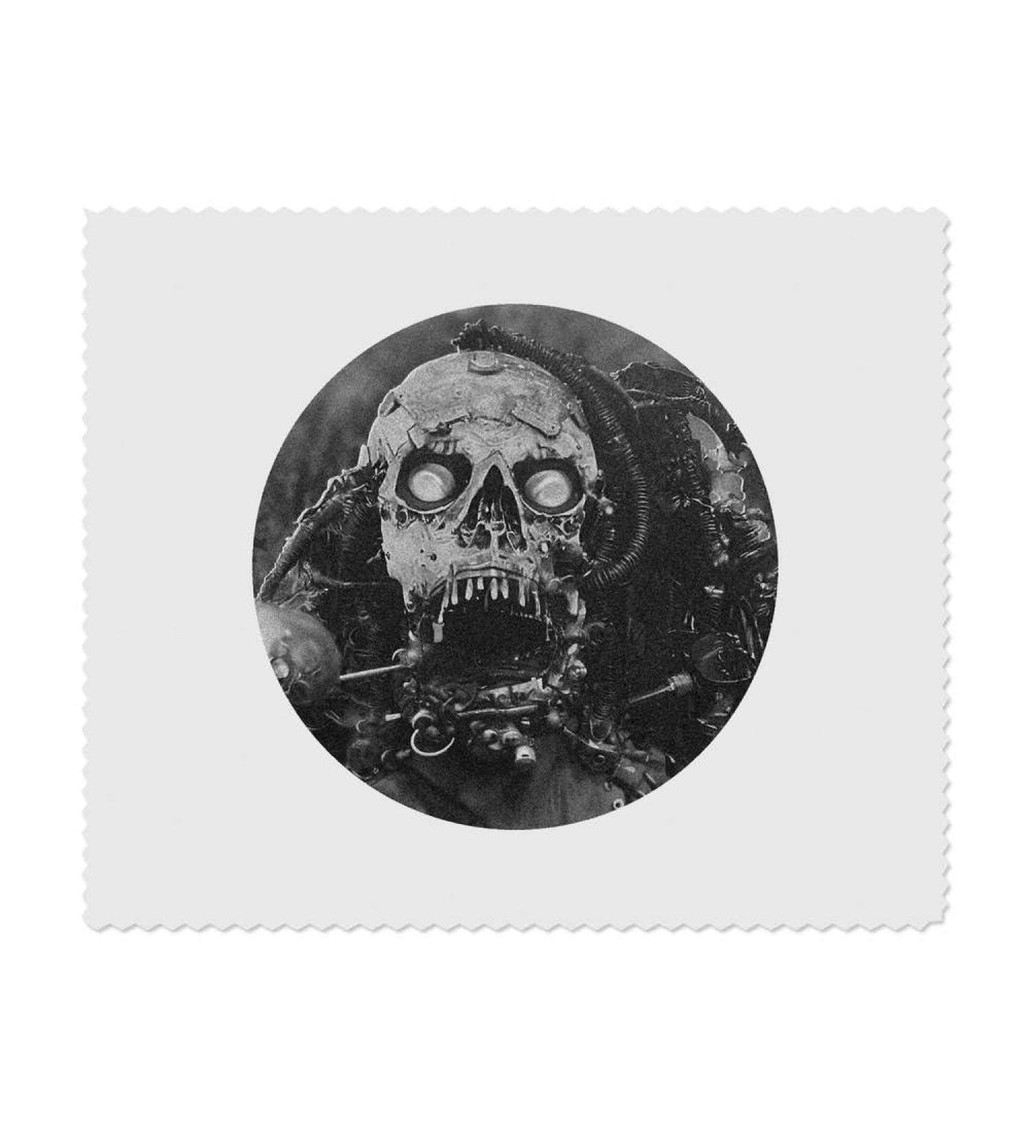 Buy 2 x Cybernetic Skull Microfiber Cleaning Cloths - Premium Quality Eco-Friendly & Versatile Cleaning Solution for Home & Electronics - Buy Online on SooperMarket.com