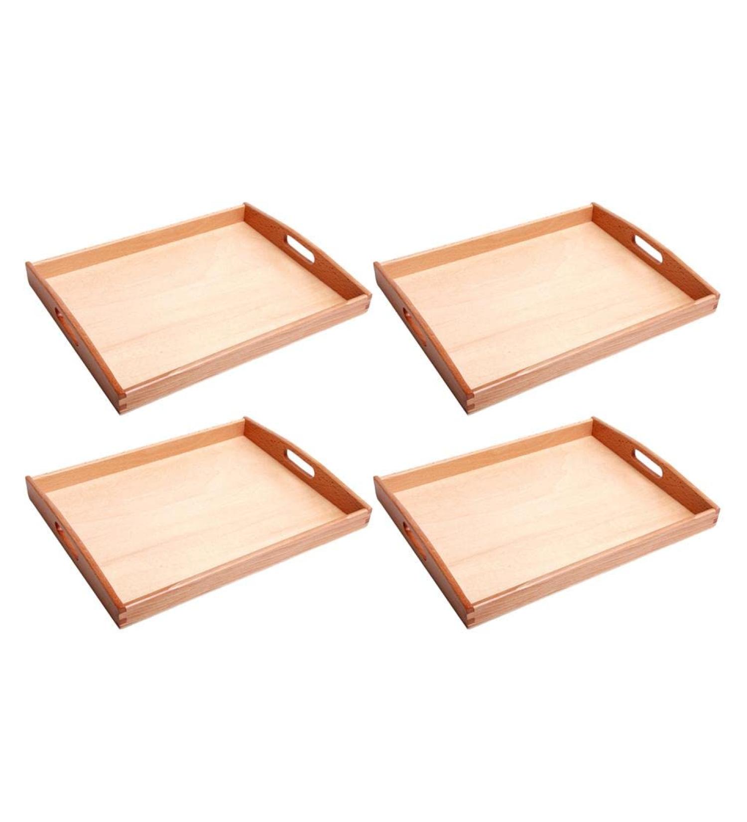 LOVIVER Montessori Trays Set - 4 Bead Storage Holders for Children's Early Learning Toys - Ideal for Educational Play - Buy Online on SooperMarket.com