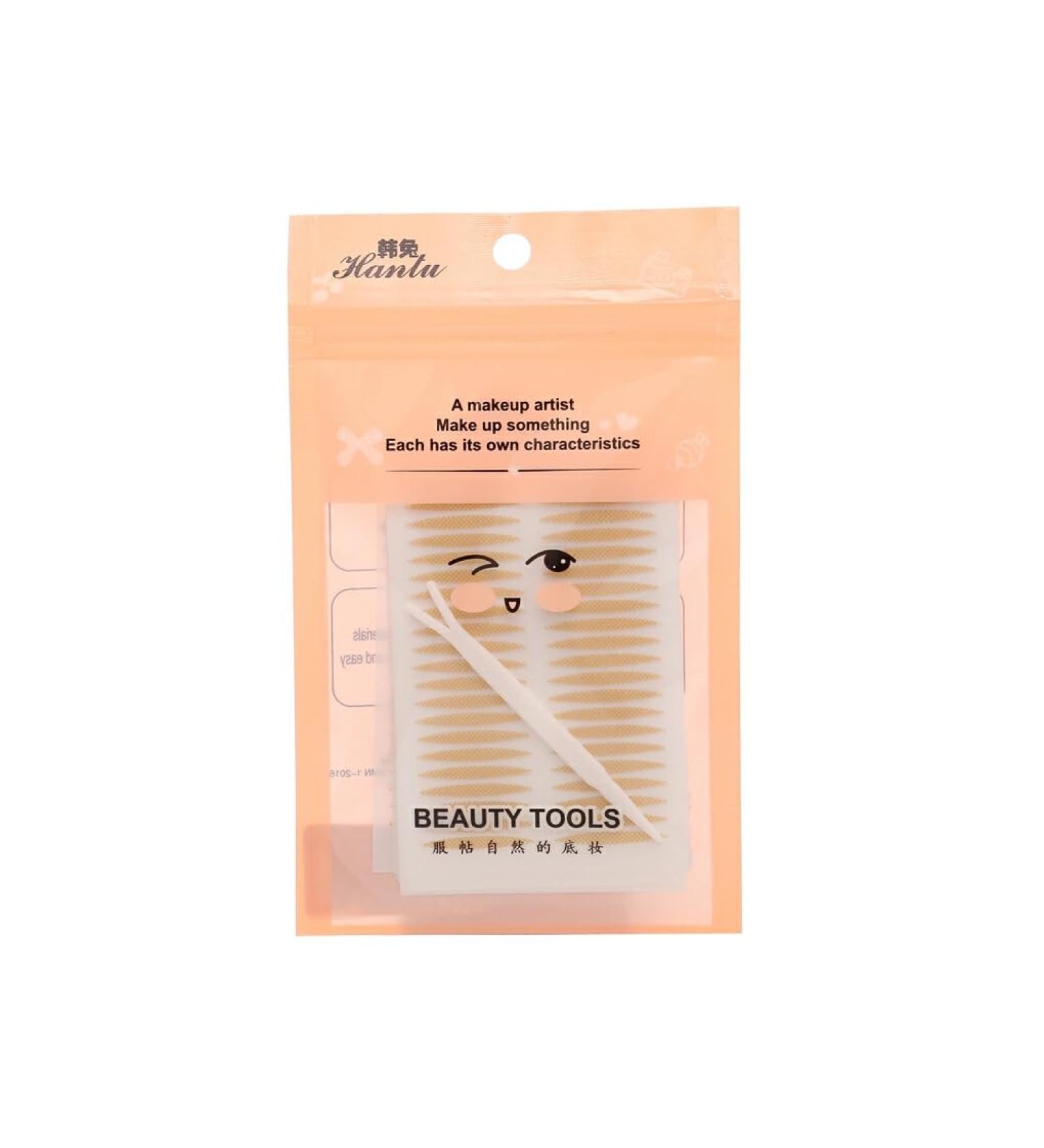 Dajidafu Women Single Use Long-lasting Double Eyelid Sticker Set Banquet Portable Tightening Lifting Strip Kit Makeup Tool 1200 Pieces - Buy Online on SooperMarket.com