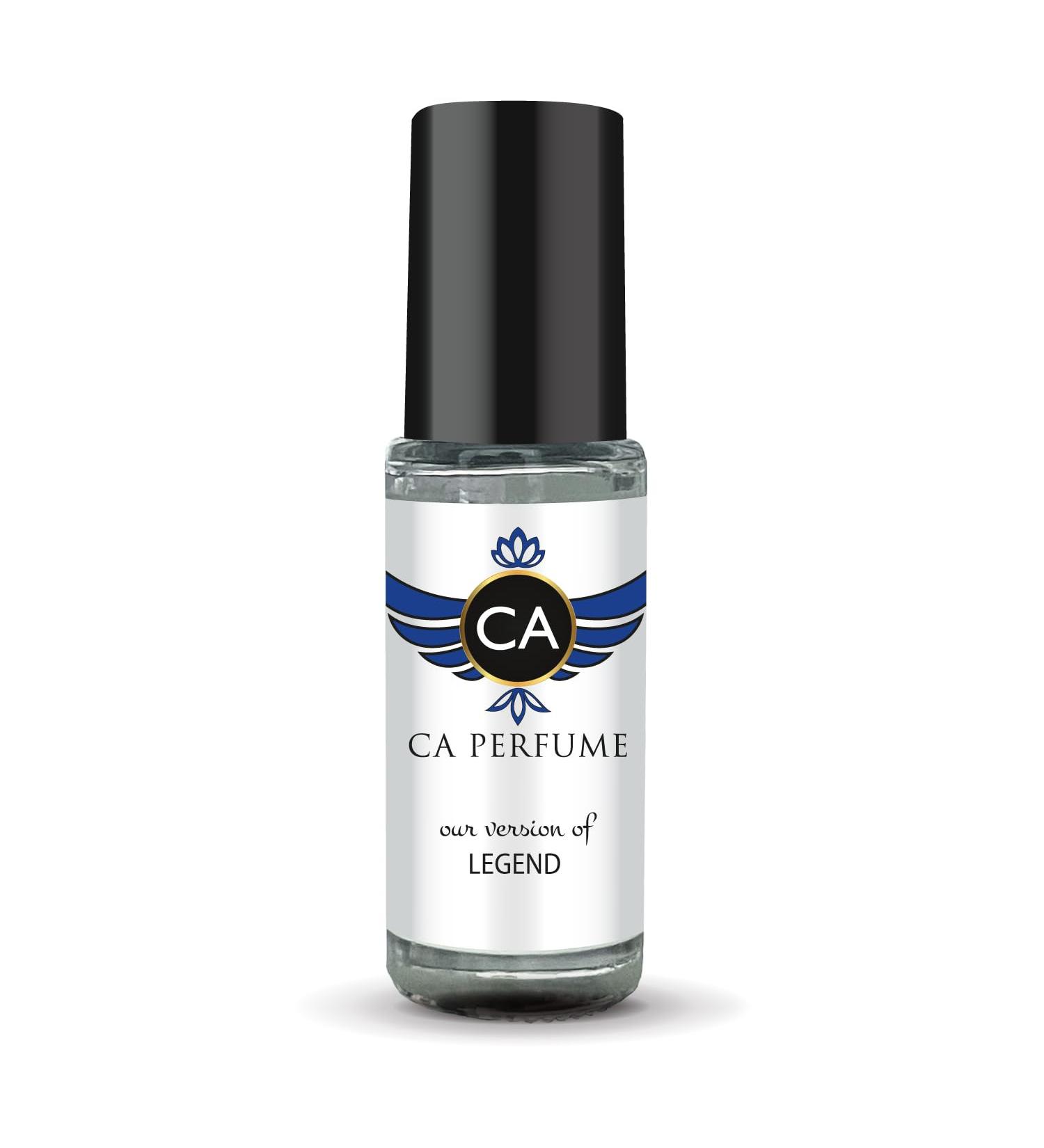 CA Perfume Impression of Legend For Men Replica Fragrance Body Oil Dupes Alcohol-Free Essential Aromatherapy Sample Travel Size Concentrated Long Lasting Attar Roll-On 0.14 Fl Oz/4ml-X1 - Buy Online on SooperMarket.com