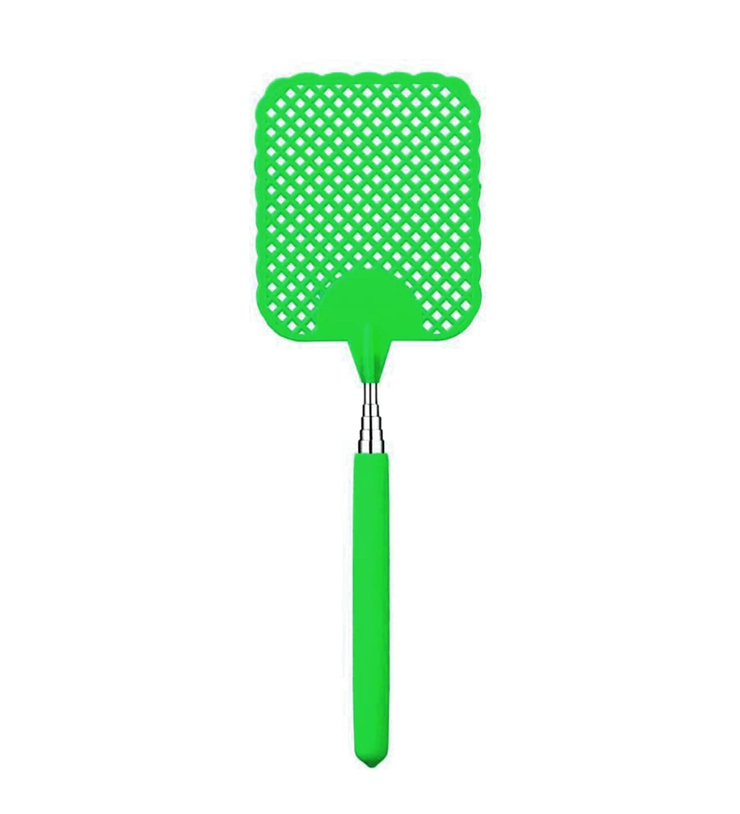 Olakin Extendable Fly Swatter - Insect & Mosquito Catcher for Effective Pest Control (Green) - Shop Internationally! - Buy Online on SooperMarket.com