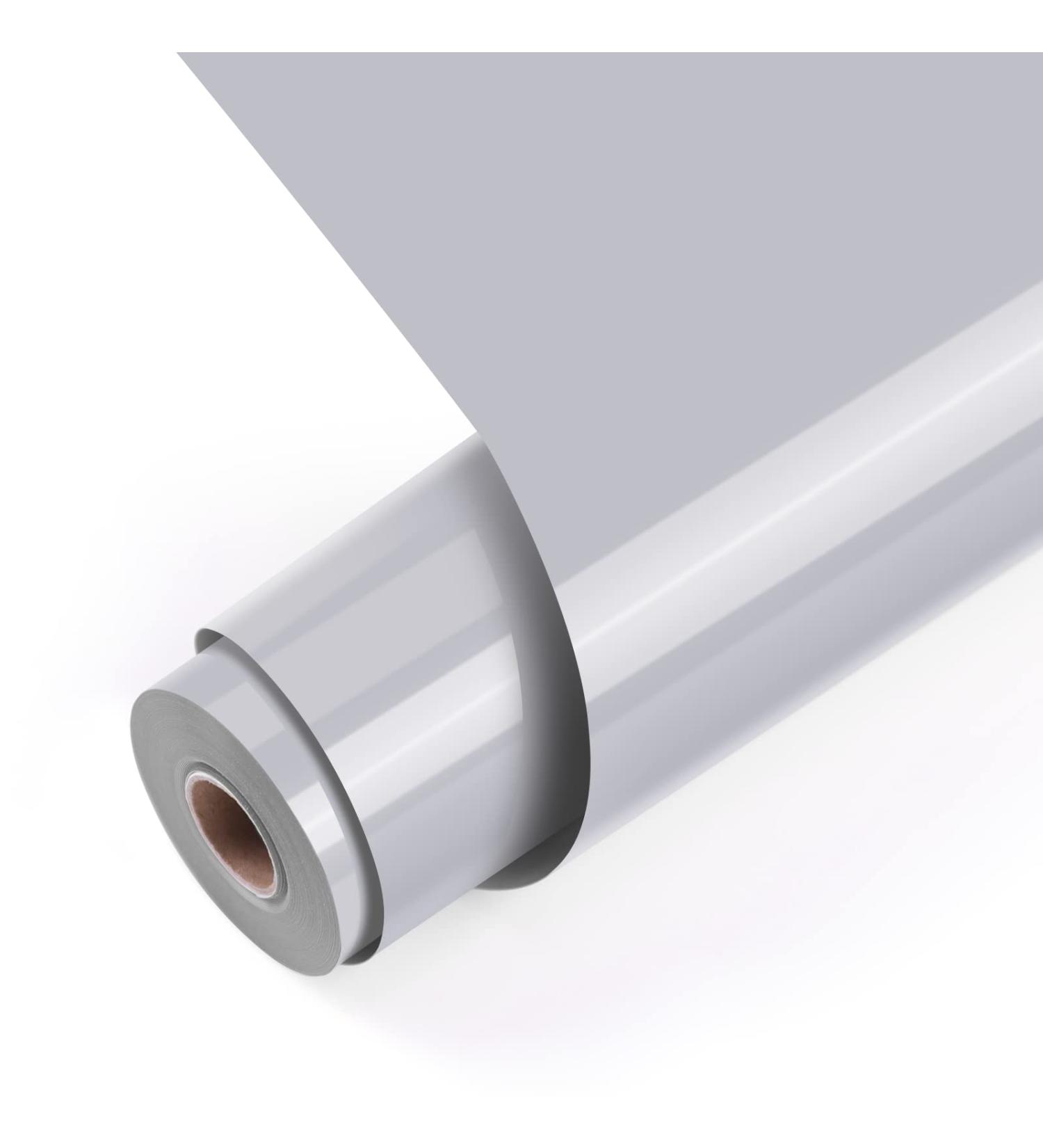 VAST WANT Silver HTV Vinyl Roll 12x30ft - Heat Transfer Vinyl for Cricut & Cutting Machines - Easy Weed & Transfer for Shirts - Buy Online on SooperMarket.com