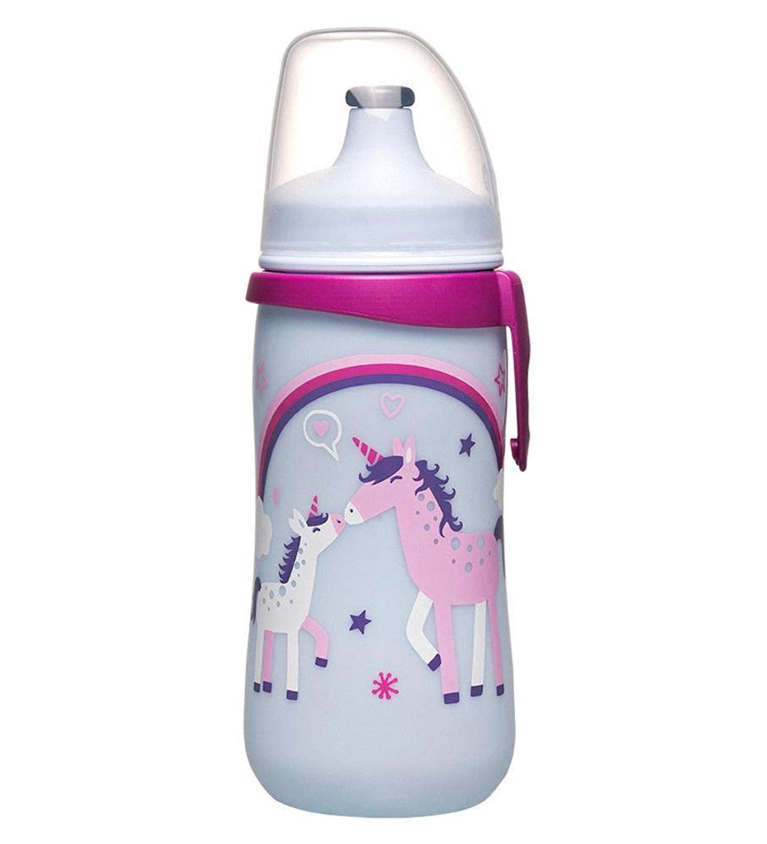 Nip Drinking Cup for Kids - Unicorn Push-Pull Sippy Cup (330ml 18 Months+) - International Shipping - Buy Online on SooperMarket.com
