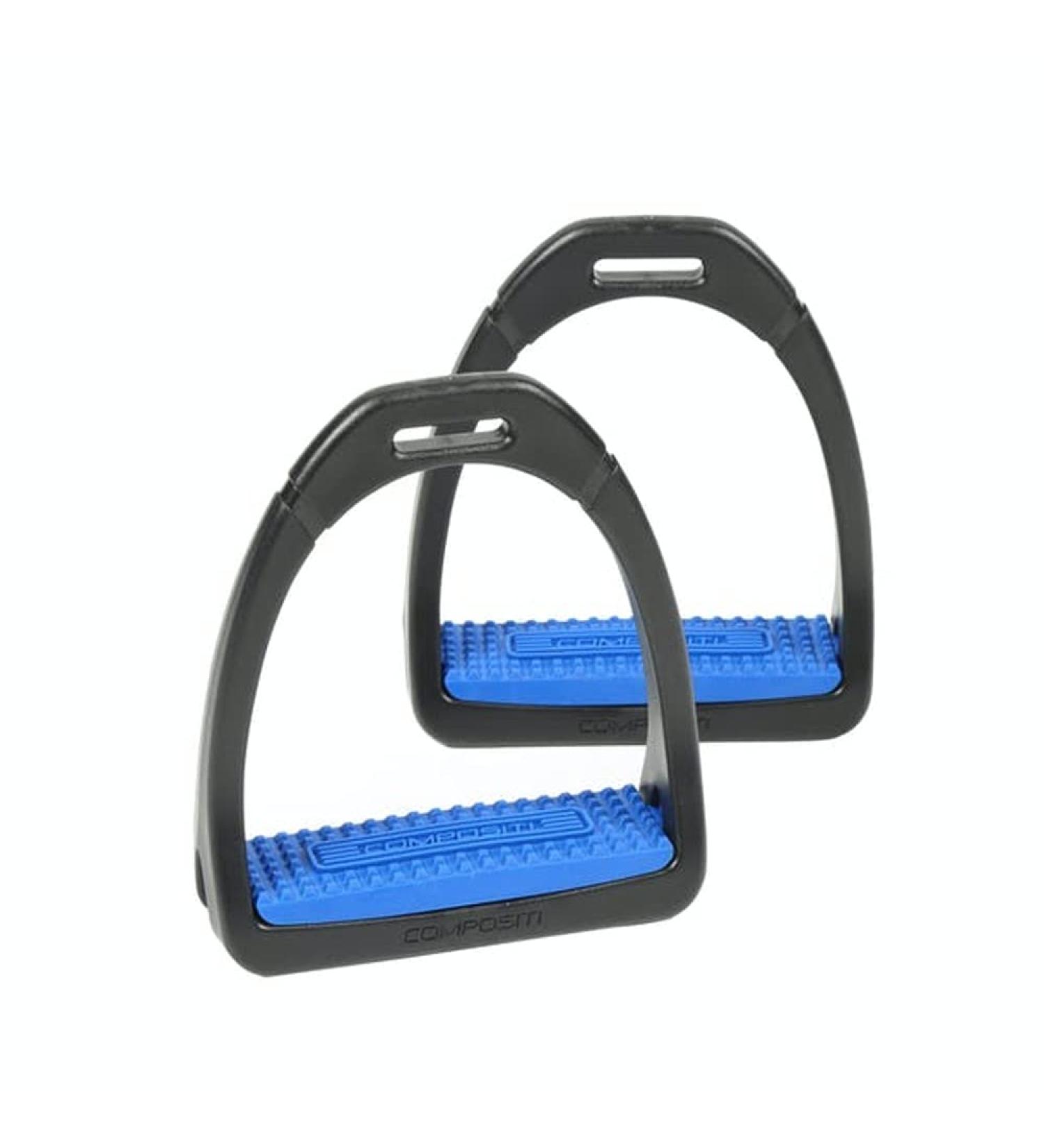 Shires Compositi Adult Premium Profile Stirrups Royal Blue - Buy Online on SooperMarket.com