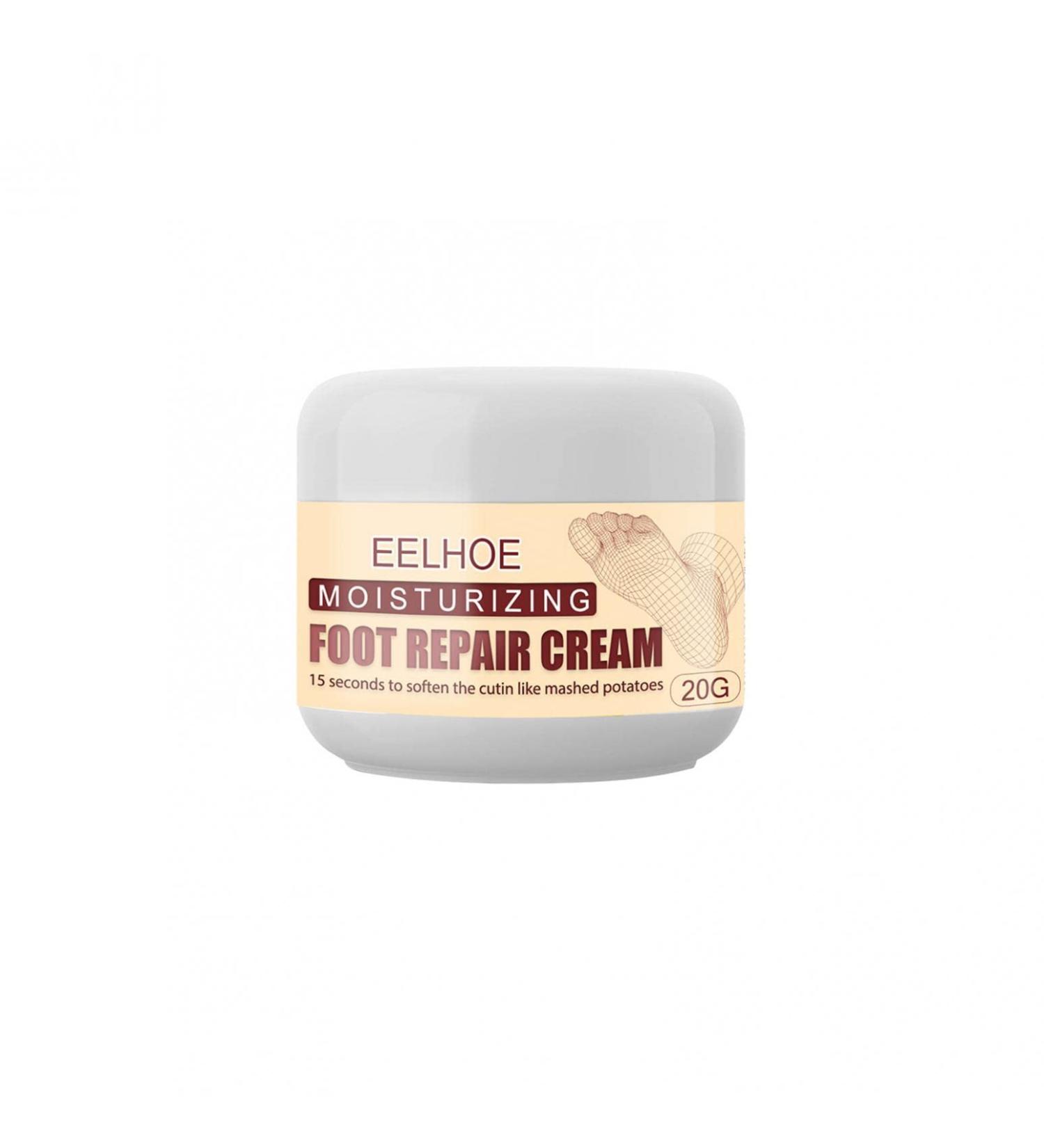 100% Natural Foot Care Cream for Dry Skin & Cracked Heels | Glycerin-Infused Relief for Tired Feet - Buy Online on SooperMarket.com