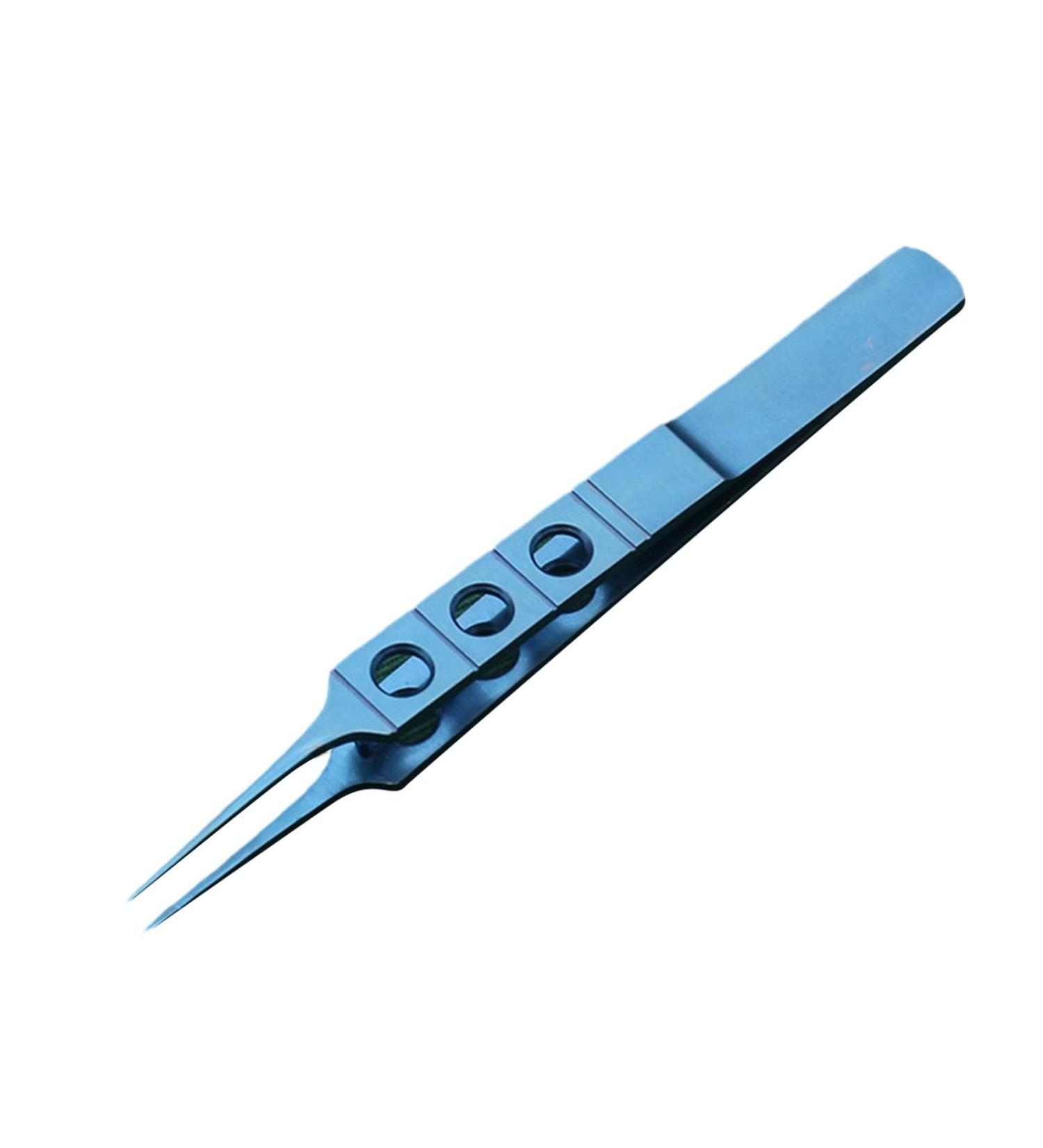 Buy Oyrcvweuy Professional Eyelid Tweezers for Ophthalmological Microsurgery - Durable Stainless Steel with Dwelled Platform 2# - International Shipping Available - Buy Online on SooperMarket.com