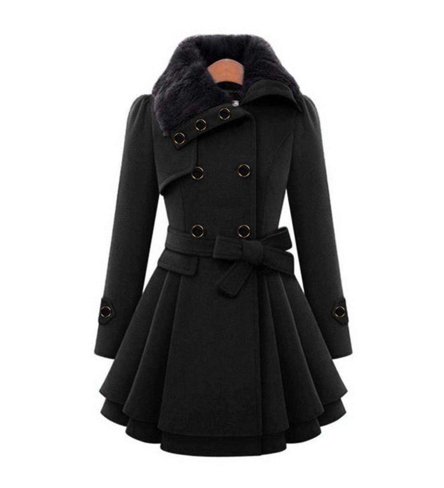Rytejfes Women's Long Teddy Jacket - Quilted Transition Coat for Winter - Stylish Outdoor Plush Sweat Jacket - Buy Online on SooperMarket.com