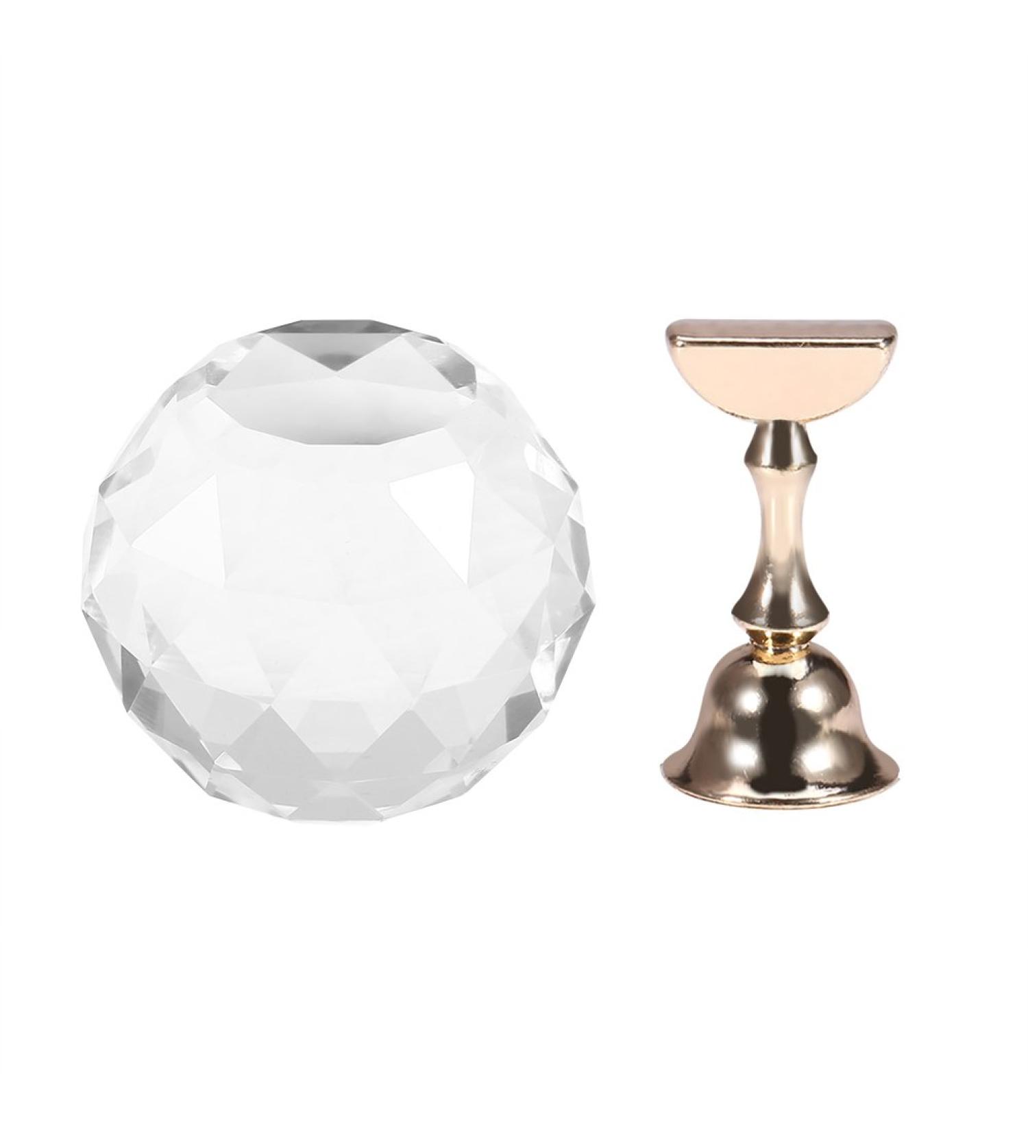 Magnetic Nail Tip Practice Stand Base - 4 Styles | Alloy Holder for Nail Art Display & Manicure Tools - Buy Online on SooperMarket.com