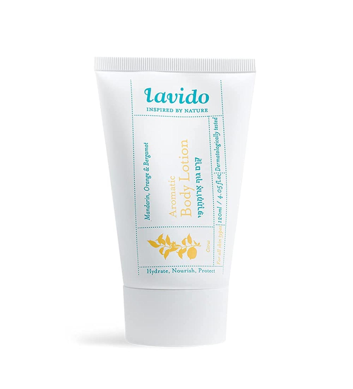 Lavido Natural Aromatic Body Lotion | Mandarin Orange & Bergamot | Clean Non-Toxic Skincare | 8.45 fl oz (Pack of 1) - Buy Online on SooperMarket.com