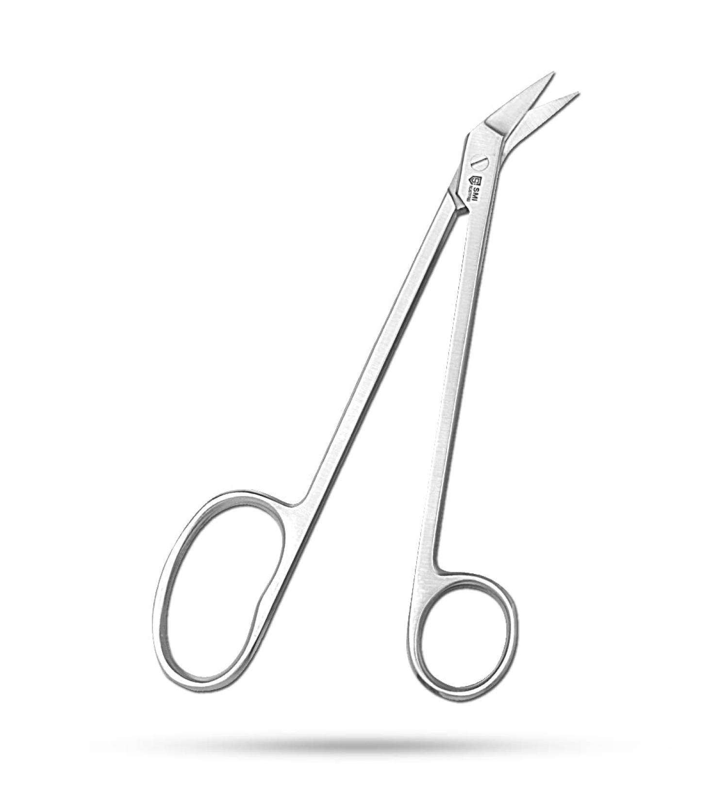 SMI Extra Long Foot Nail Scissors - Stainless Steel Pedicure Scissors for Thick Nails | 18 cm Footnail Scissors for Seniors - Buy Online on SooperMarket.com