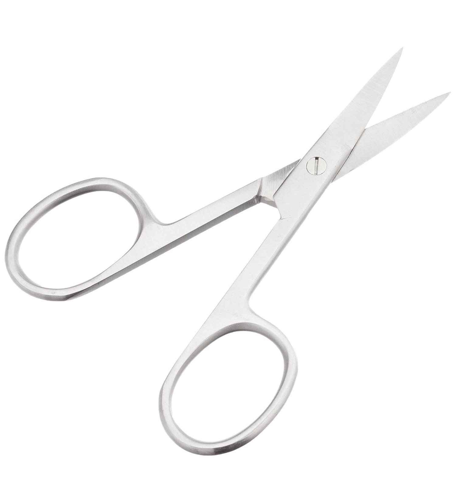 Gima 26871 Stainless Steel Nail Scissors 9 cm - Straight/Sharp Tip for Manicure/Pedicure - Buy Online on SooperMarket.com