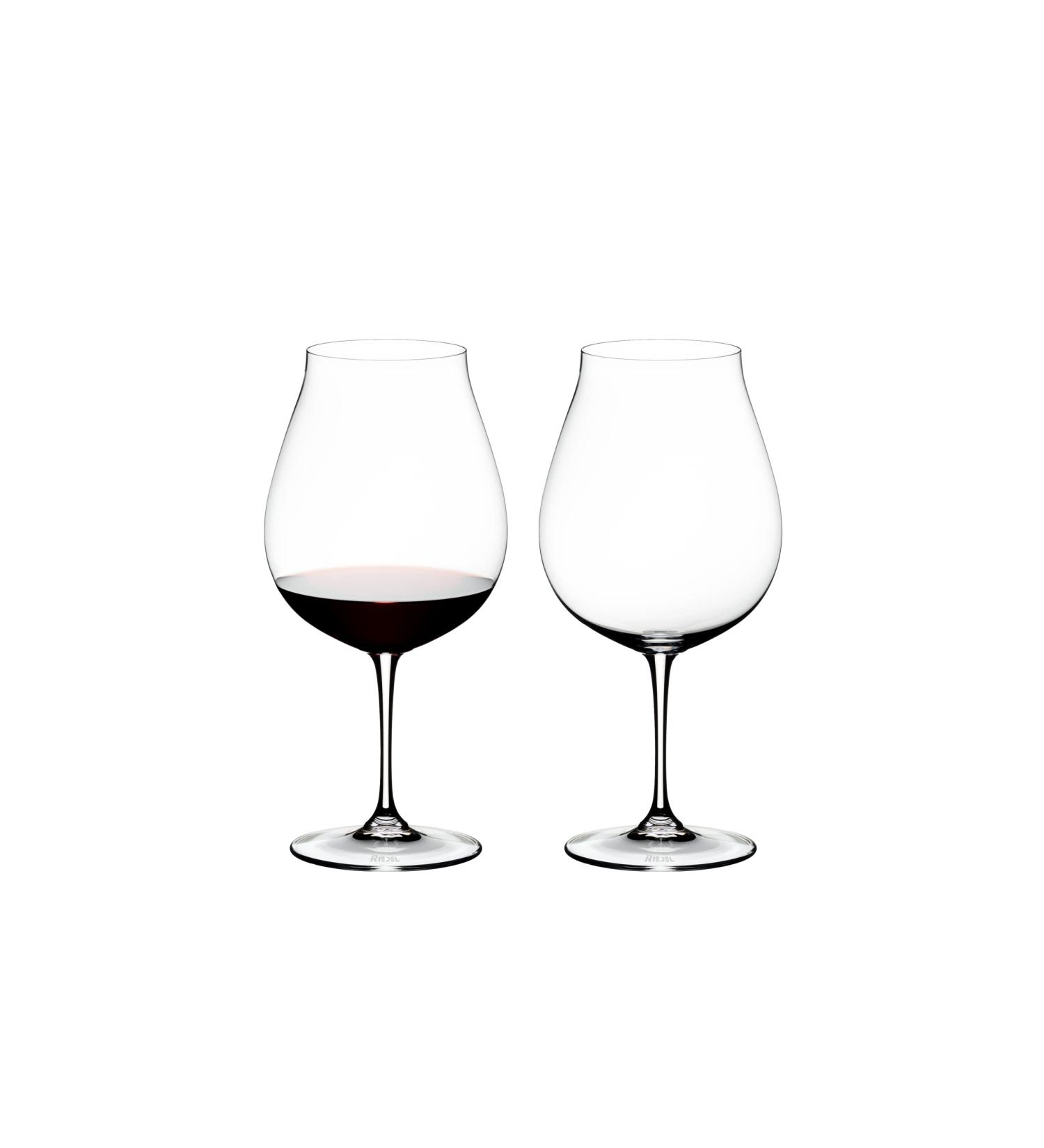 Buy RIEDEL Vinum New World Pinot Noir Glasses - Set of 2 | Premium Wine Glasses for International Shipping - Buy Online on SooperMarket.com