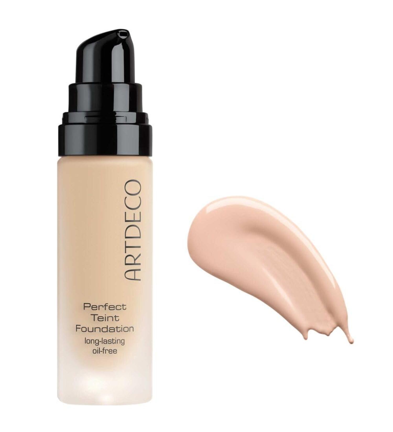 ARTDECO Perfect Teint Foundation - Long-Lasting Oil-Free Liquid Foundation in Pure Porcelain - 20ml | International Shipping Available - Buy Online on SooperMarket.com