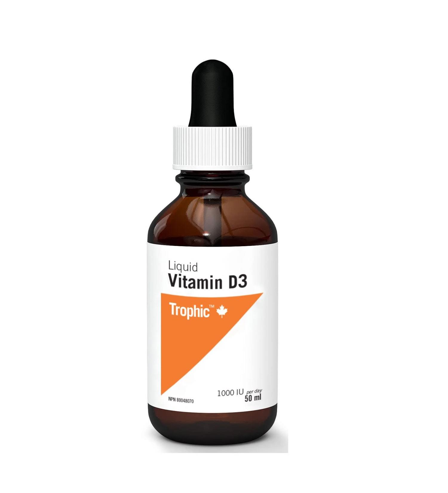 Trophic Vitamin D3 (Liquid) 50ml - Buy Online on SooperMarket.com