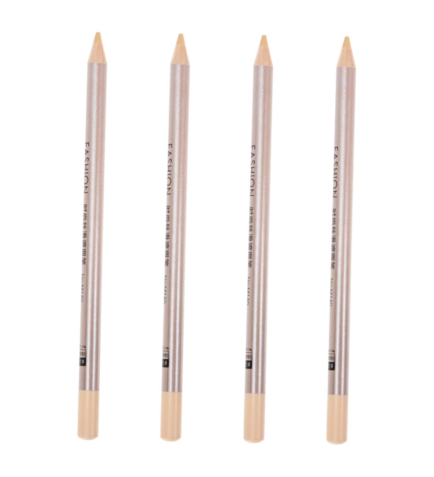 HAPINARY 4pcs Concealer Pen Eraser Concealer Make up Concealer for Face Highlighter Stick Eye Circle Wooden 1 g (Pack of 1) Assorted Color - Buy Online on SooperMarket.com