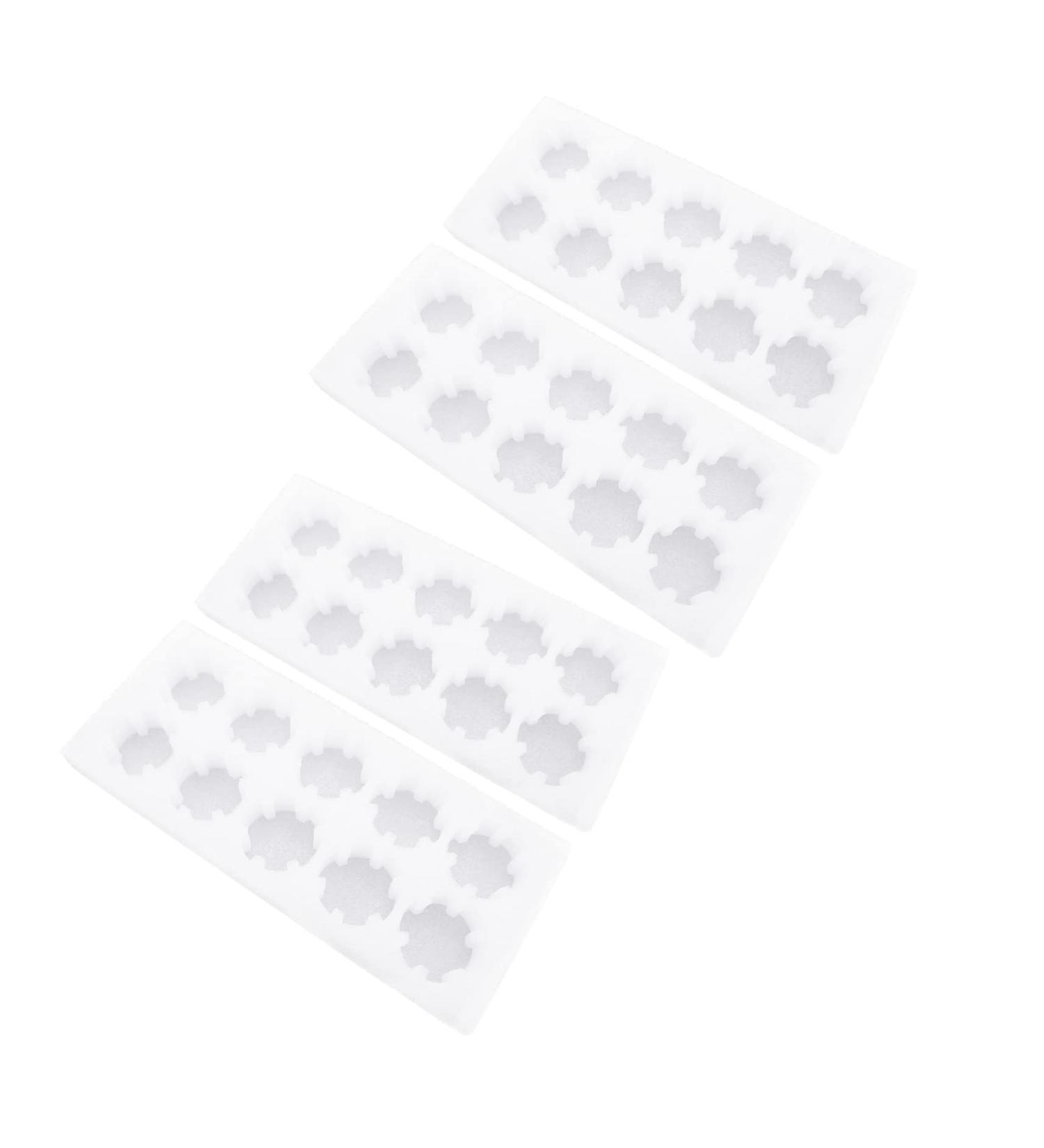OSALADI 2 Sets 10 Egg Trays Deviled Egg Holder Egg Holder for Fridge Blank Egg Cartons Filling Shelf - Buy Online on SooperMarket.com