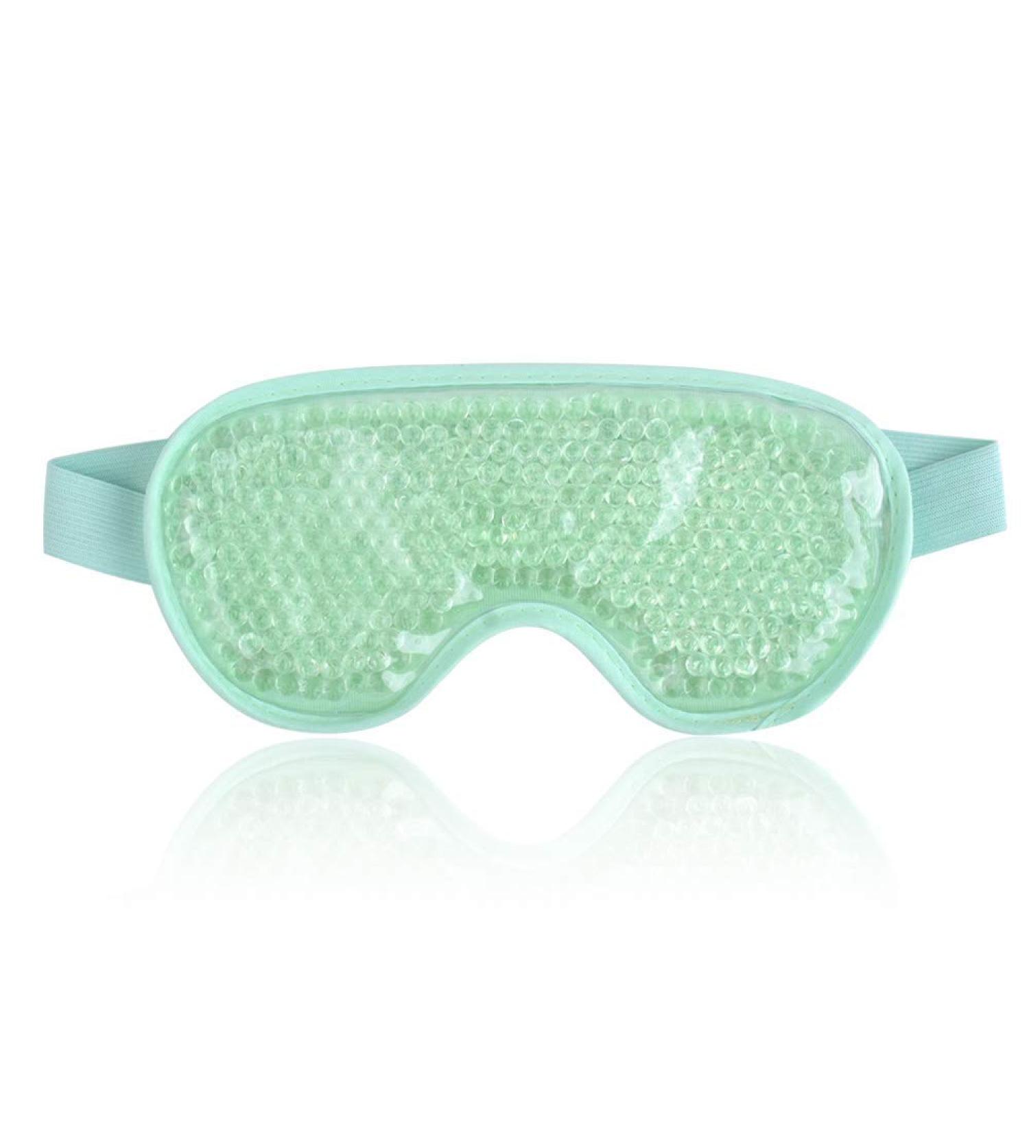 NEWGO Cooling Eye Mask for Puffy Eyes Reusable Hot Cold Therapy Gel Cold Eye Mask for Migraine Headache Dark Circles Dry Eyes Swollen Eyes Sinus Pain Green - Buy Online on SooperMarket.com