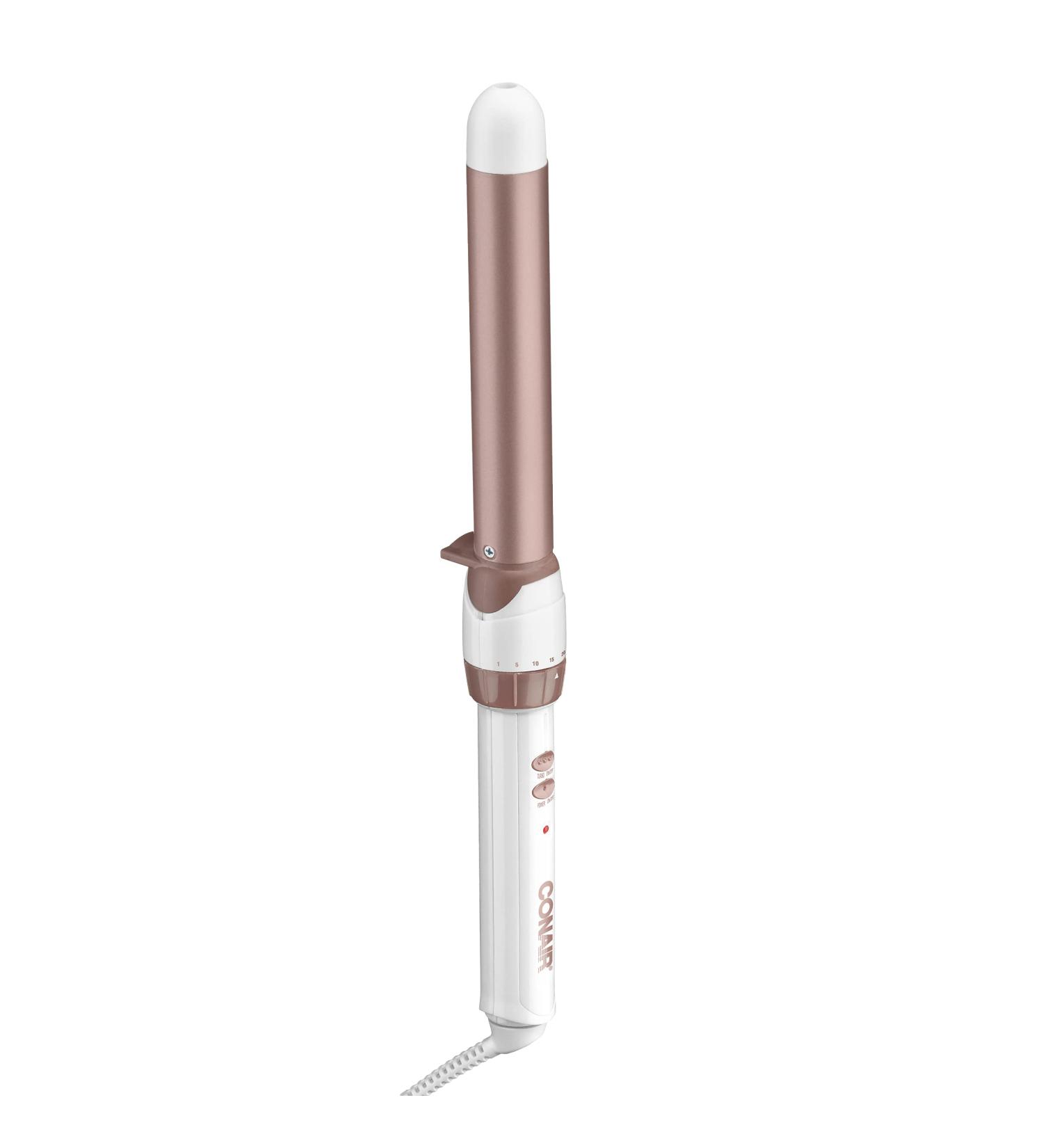 Conair Double Ceramic 1-inch Curling Wand - Create Flawless Waves with Straight Barrel - 1 Inch - Buy Online on SooperMarket.com
