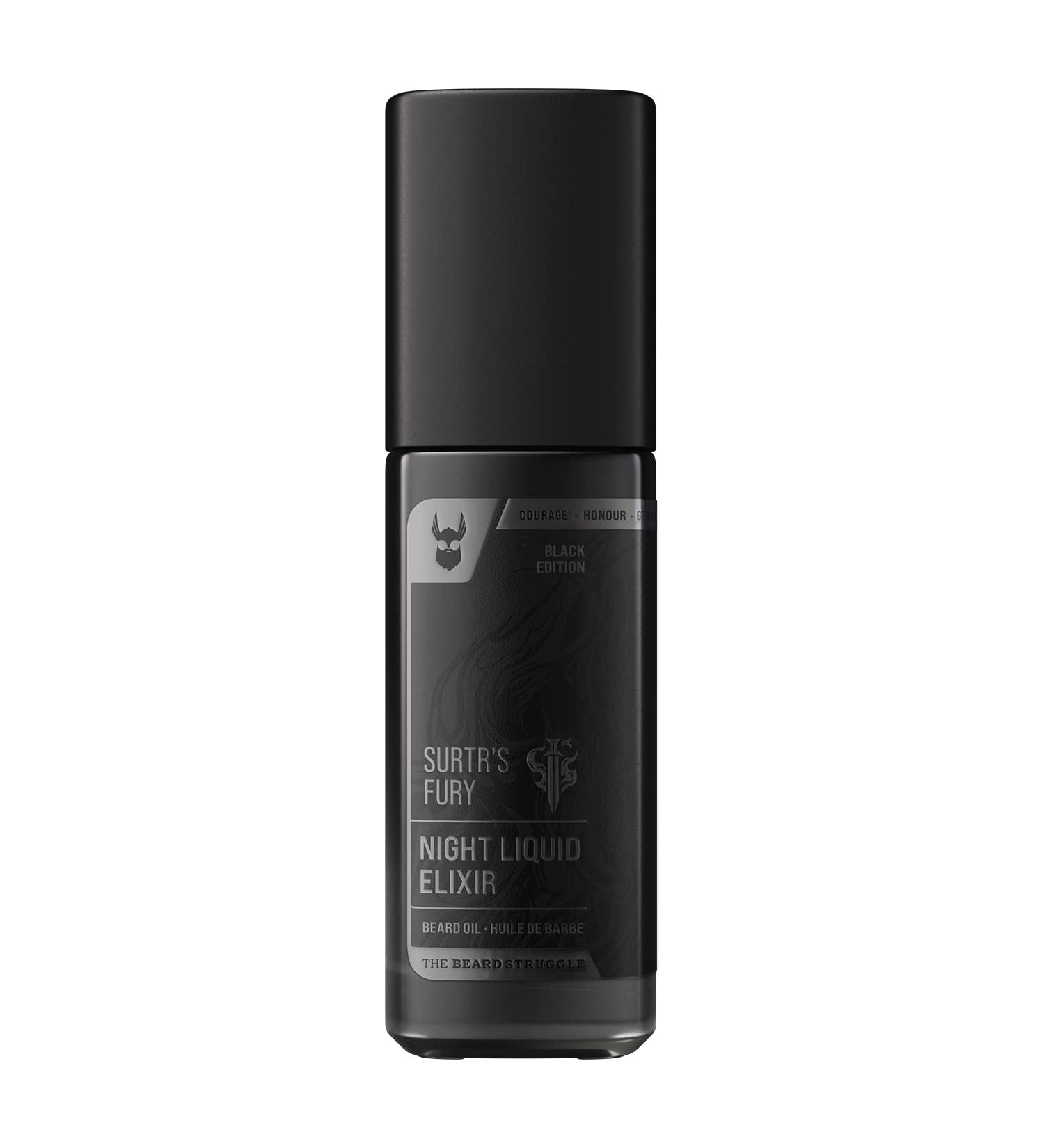 The Beard Struggle Night Liquid Elixir Beard Oil - Platinum Surtr's Fury - Buy Online on SooperMarket.com