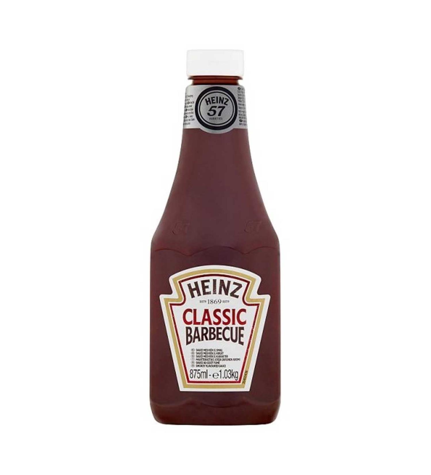 Heinz Classic Barbecue Sauce Smokey BBQ 6 units 875 ml