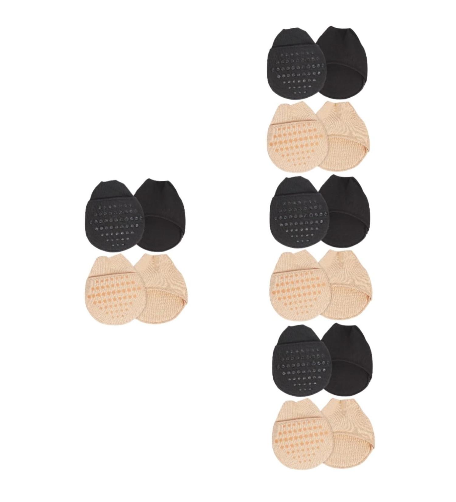 minkissy 8 Pairs Sole Pad Socks Women's Breathable Silica Gel - Buy Online on SooperMarket.com