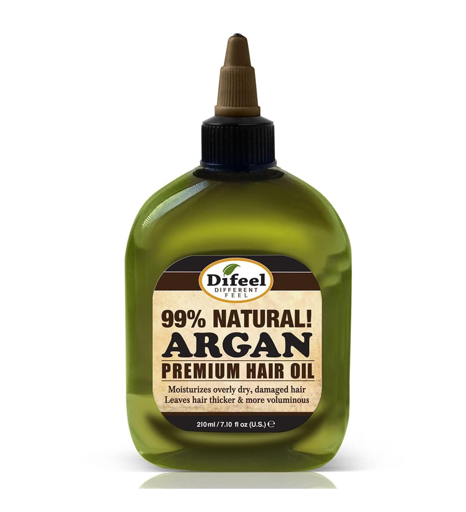 Difeel Premium Natural Hair Oil with Argan Oil 7.1 oz (3-Pack) - Buy Online on SooperMarket.com