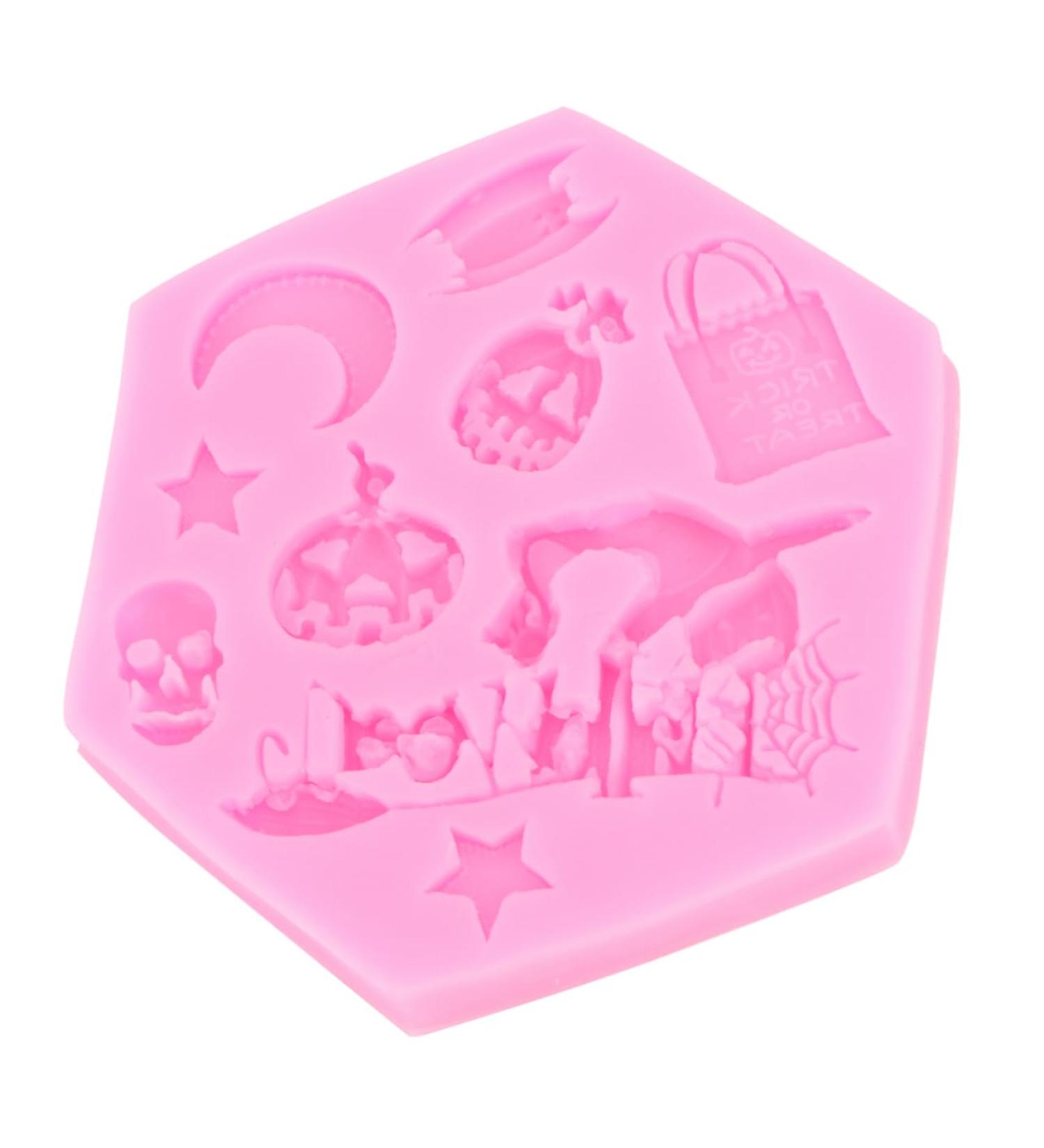 MAGICLULU Cake Mold Cookie Molds Silicone Molds for Chocolate Silicone Baking Mold Candy Making Mold Chocolate Silicone Molds Silicone Pumpkin Mold Halloween Pink Liquid Silicone - Buy Online on SooperMarket.com