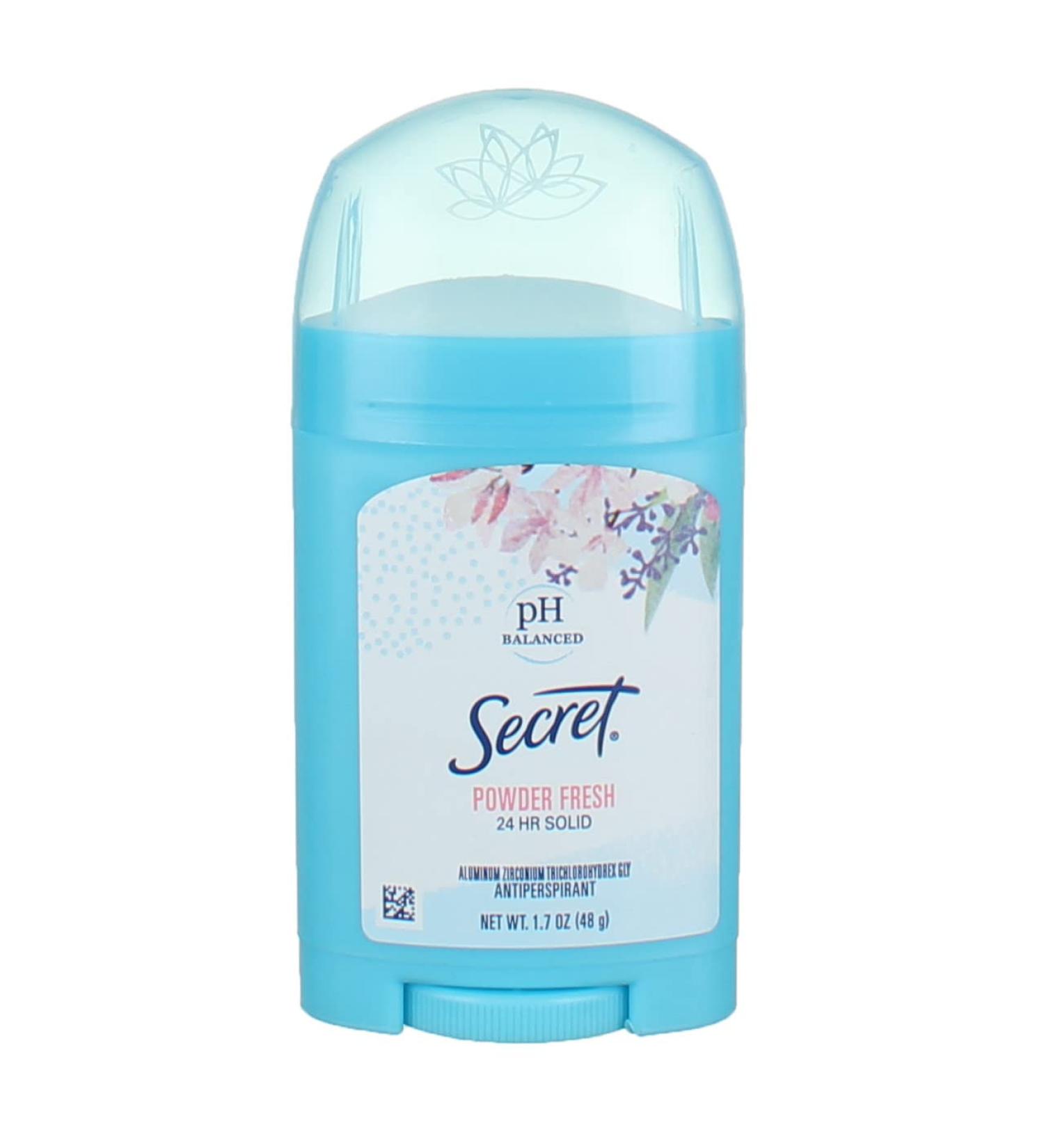 Secret Anti-Perspirant Deodorant Solid Powder Fresh 1.70 oz - Pack of 2 - Buy Online on SooperMarket.com