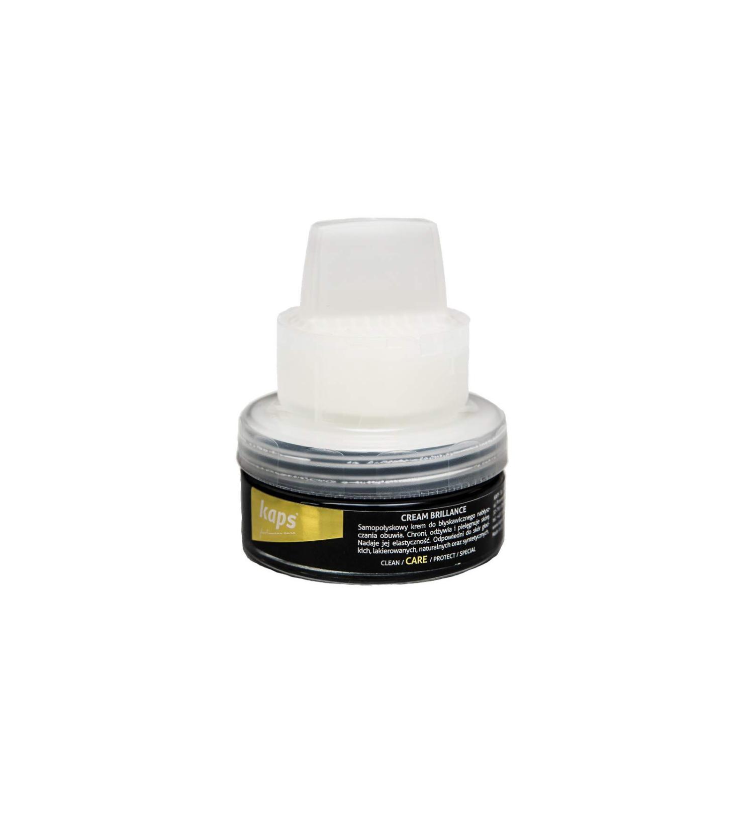 Kaps Self Shine Shoe Cream With Sponge Applicator Instant Perfect Leather Gloss Brillance 10 colours 100 - Neutral / Transparent / Colourless - Buy Online on SooperMarket.com
