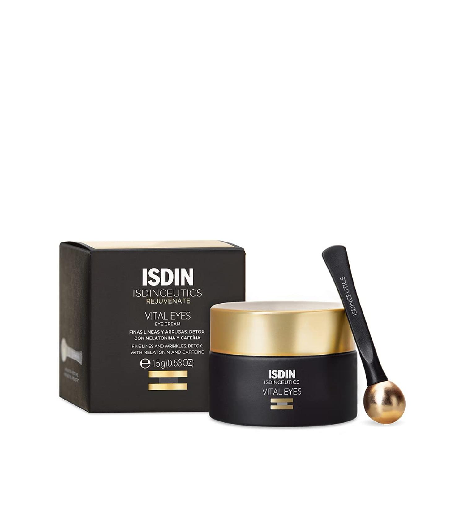ISDIN Isdinceutics Vital Eyes - Night Eye Cream with Melatonin and Cooling Applicator - Buy Online on SooperMarket.com