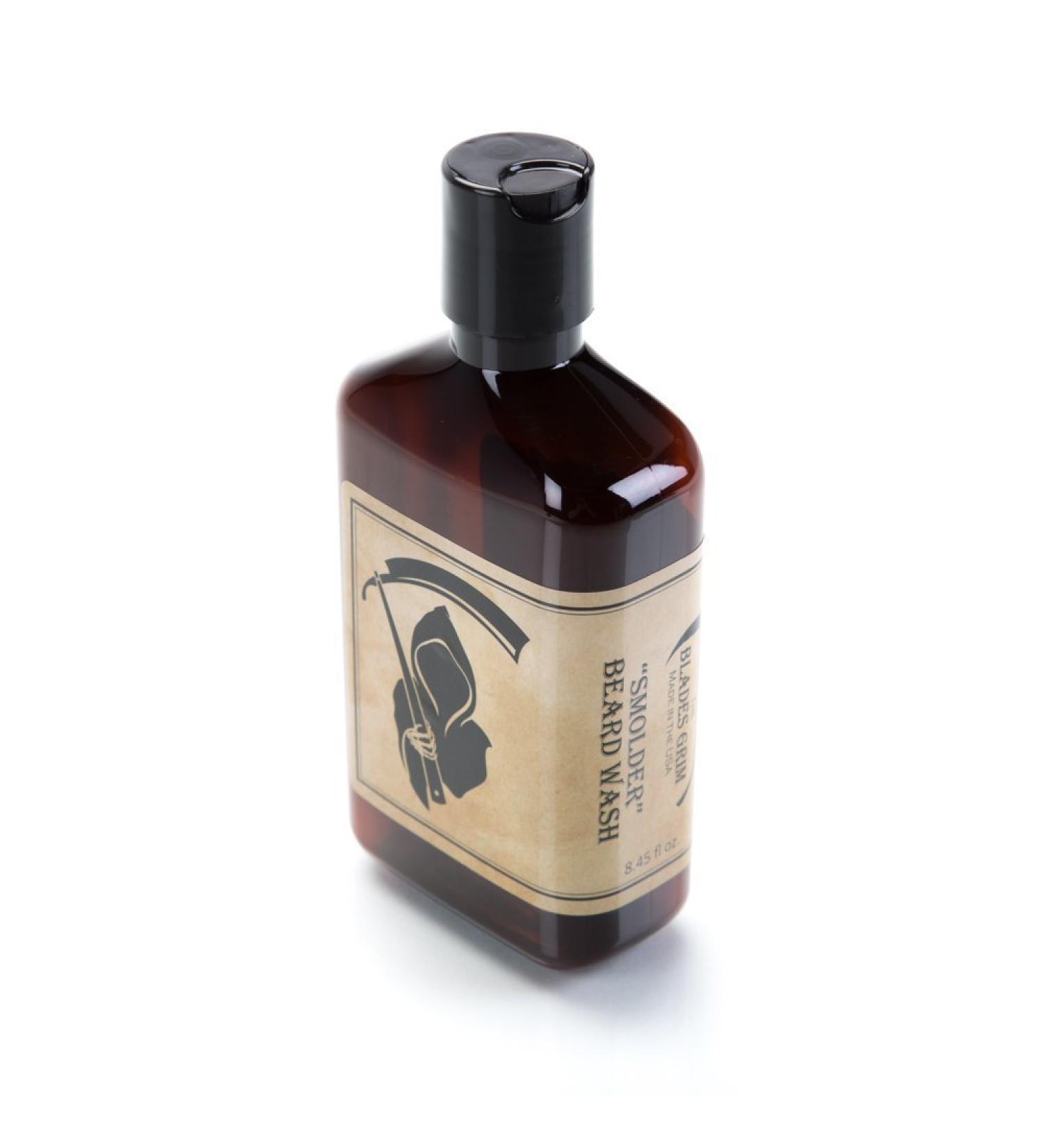 Smolder Beard Wash | The Blades Grim | Premium Beard Care for Men - Ship Internationally - Buy Online on SooperMarket.com