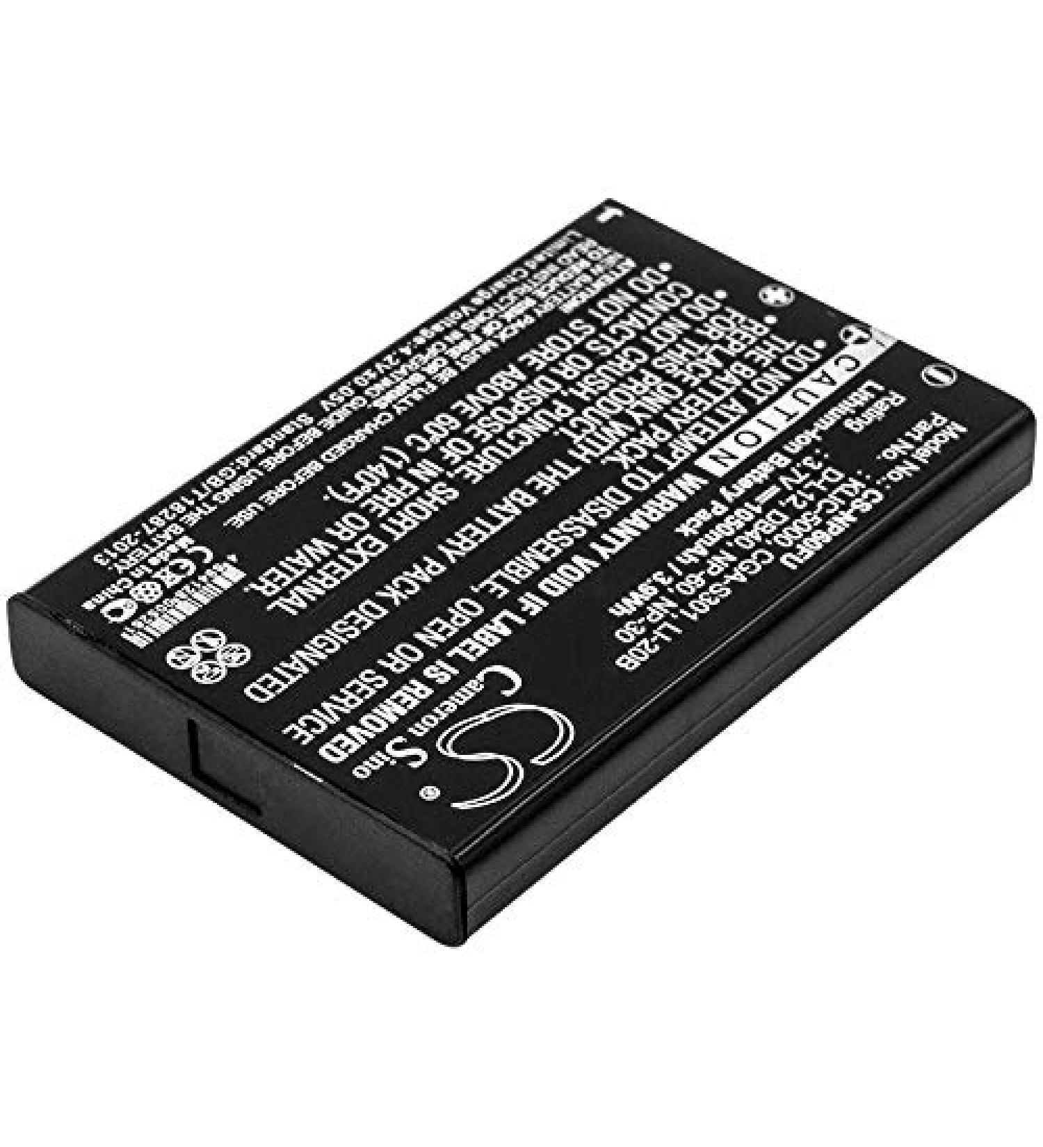Replacement Battery for HP Photosmart R847 R927 R937 R967 - 1050mAh/3.7V Compatible | A1812A L1812A R07 Q2232-80001 - Buy Online on SooperMarket.com