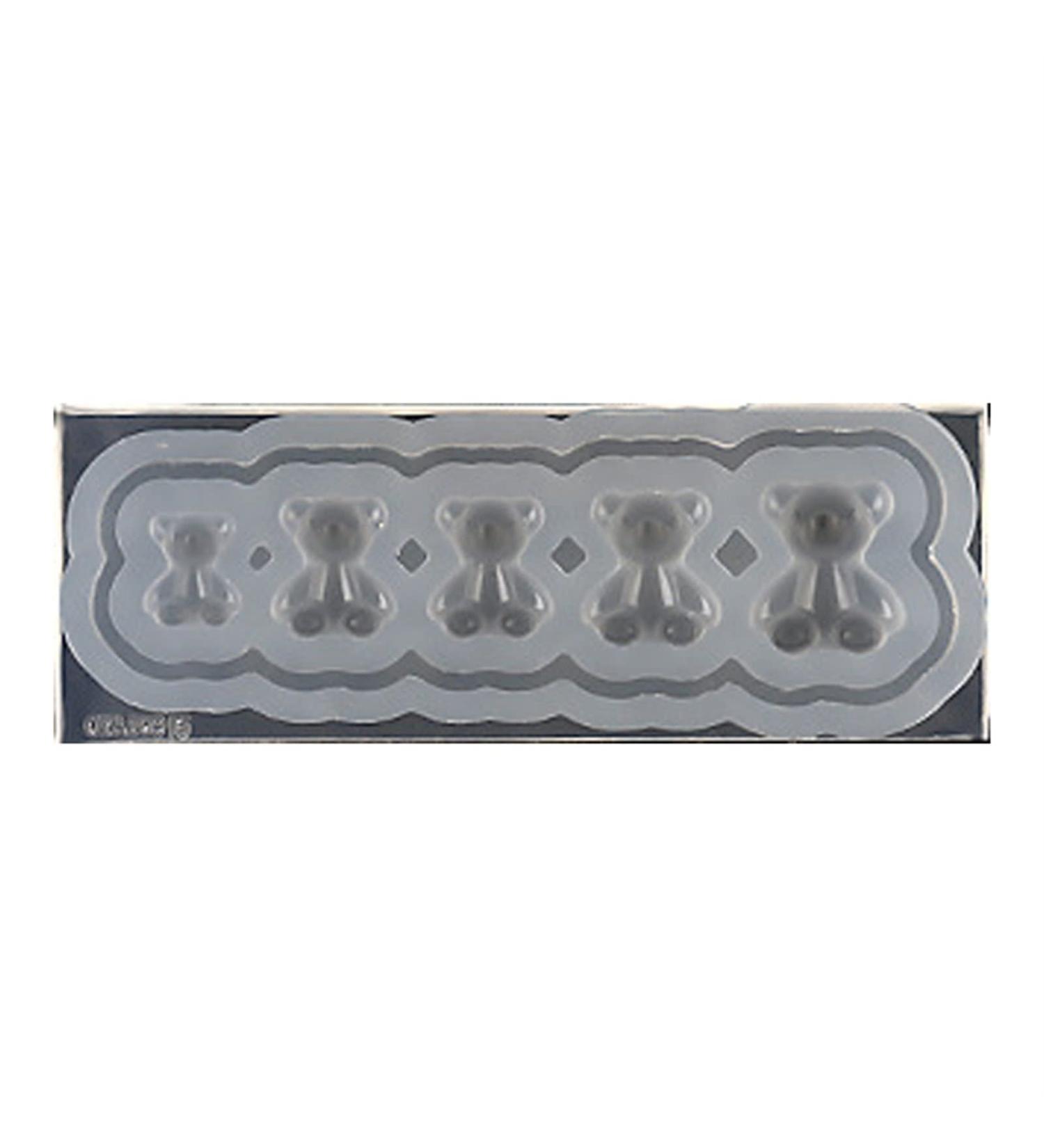 Nail Carving Mold - Creative 3D Silicone Manicure Tool for Home | High Toughness Bear & Butterfly Shapes | International Shipping Available - Buy Online on SooperMarket.com