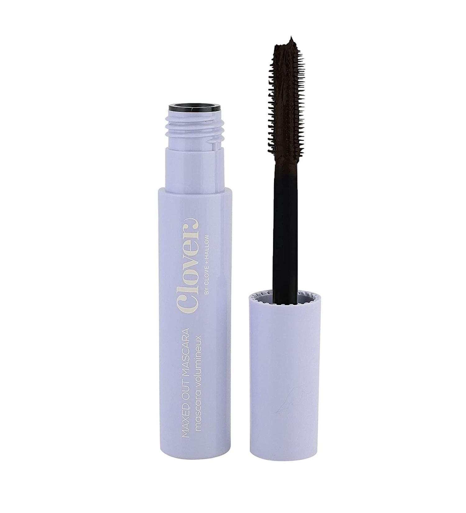 Clover Maxed Out Voluminous Mascara - Cruelty-Free, Vegan Eye Makeup in Black - Buy Online on SooperMarket.com