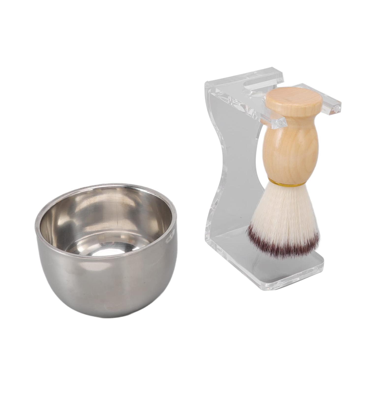 Naroote Shaving Brush Set for Men | Soft Bubble Bowl for Smooth Home Shaving - International Shipping Available - Buy Online on SooperMarket.com