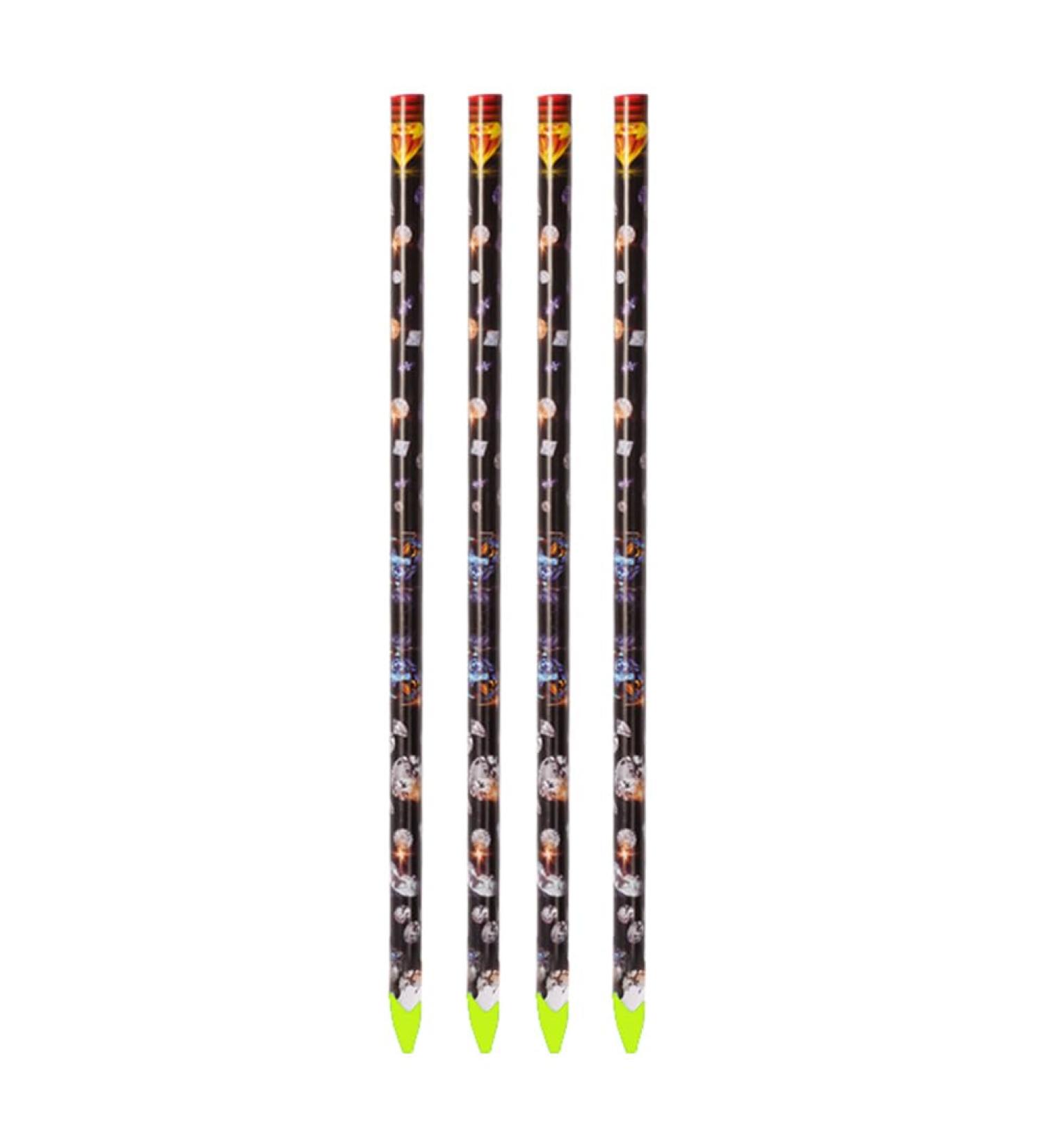 AMZLORD 4/12PCS Rhinestone Picker Pencil Set Self Adhesive Crystal Gem Pick Up Tools with Pencil Sharpener Dotting Wax Pen Nail Dotting Wax Pen Green - Buy Online on SooperMarket.com
