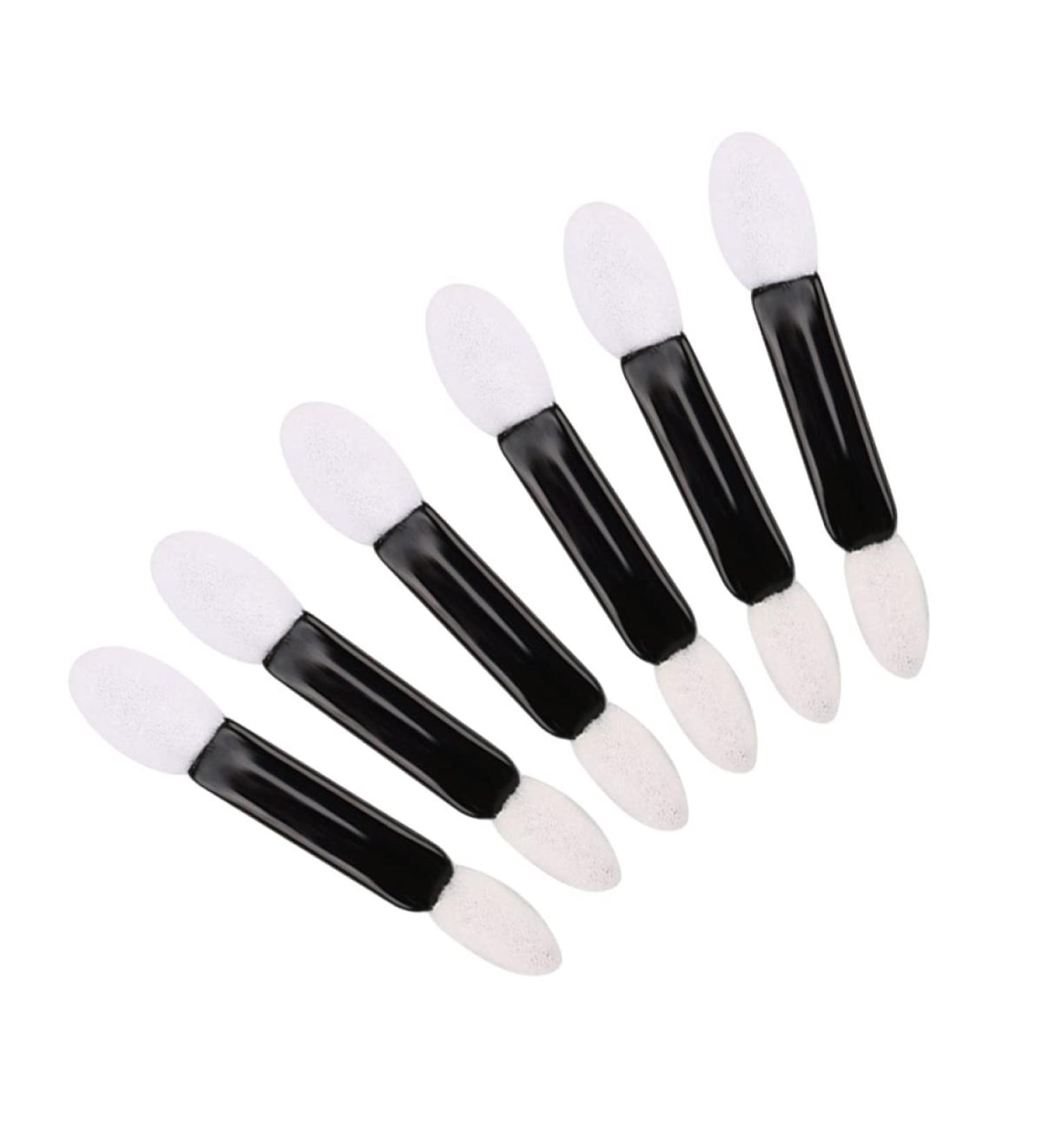 Mikinona 50pcs Makeup Sponge Travel Makeup Makeup Eyeshadow Brush Smudge Brush Miss Double Head Fixer - Buy Online on SooperMarket.com