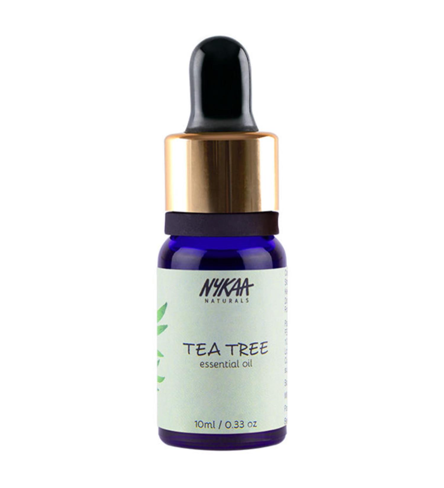 Nykaa Naturals Essential Oil - Tea Tree For Women 0.33 oz Oil - Buy Online on SooperMarket.com