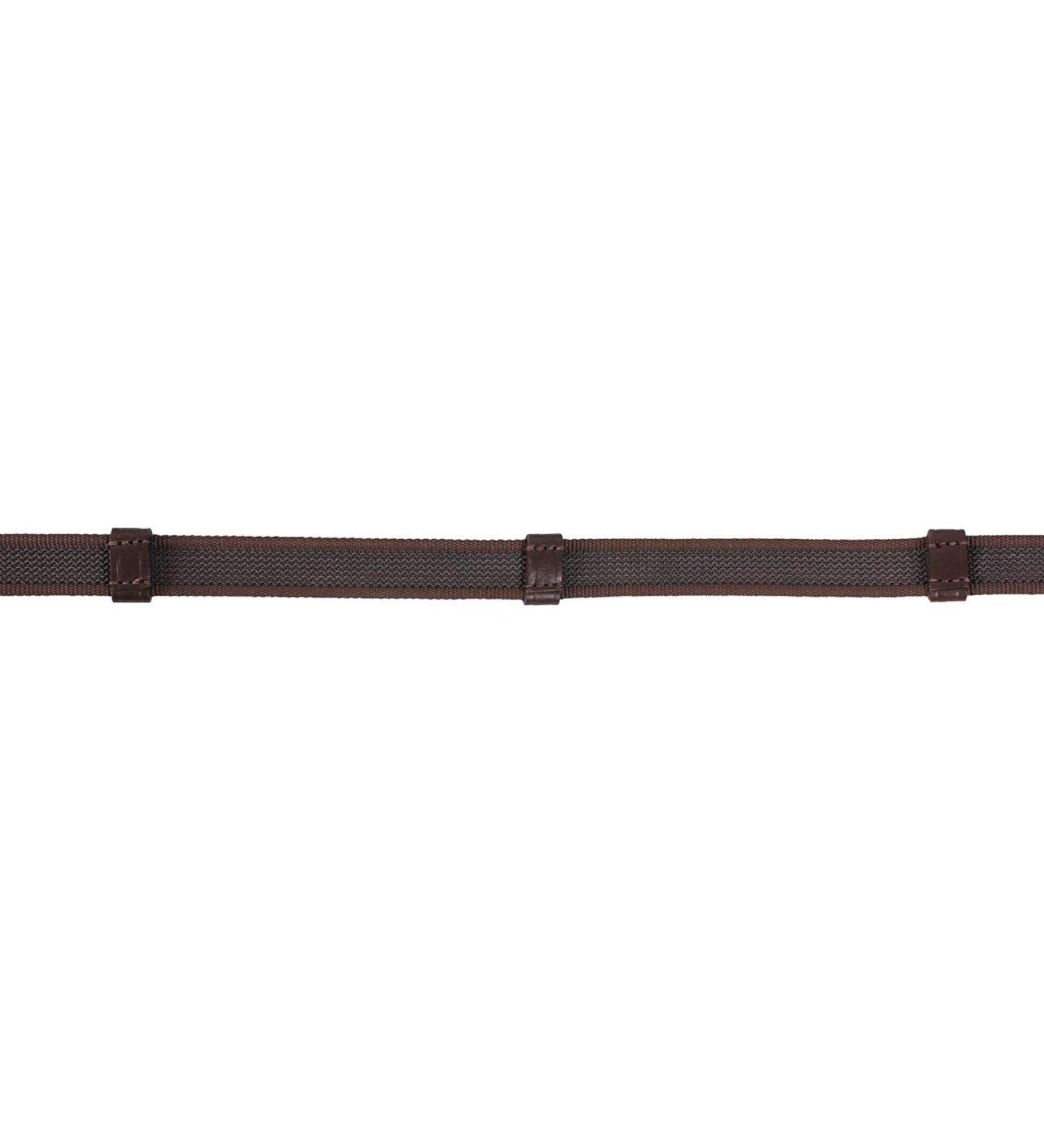 Integring horse anti-slip |Suitable for pony and thoroughbred |Fixed stop |Including martingal stopper and bridle hook |Robust and durable pony brown