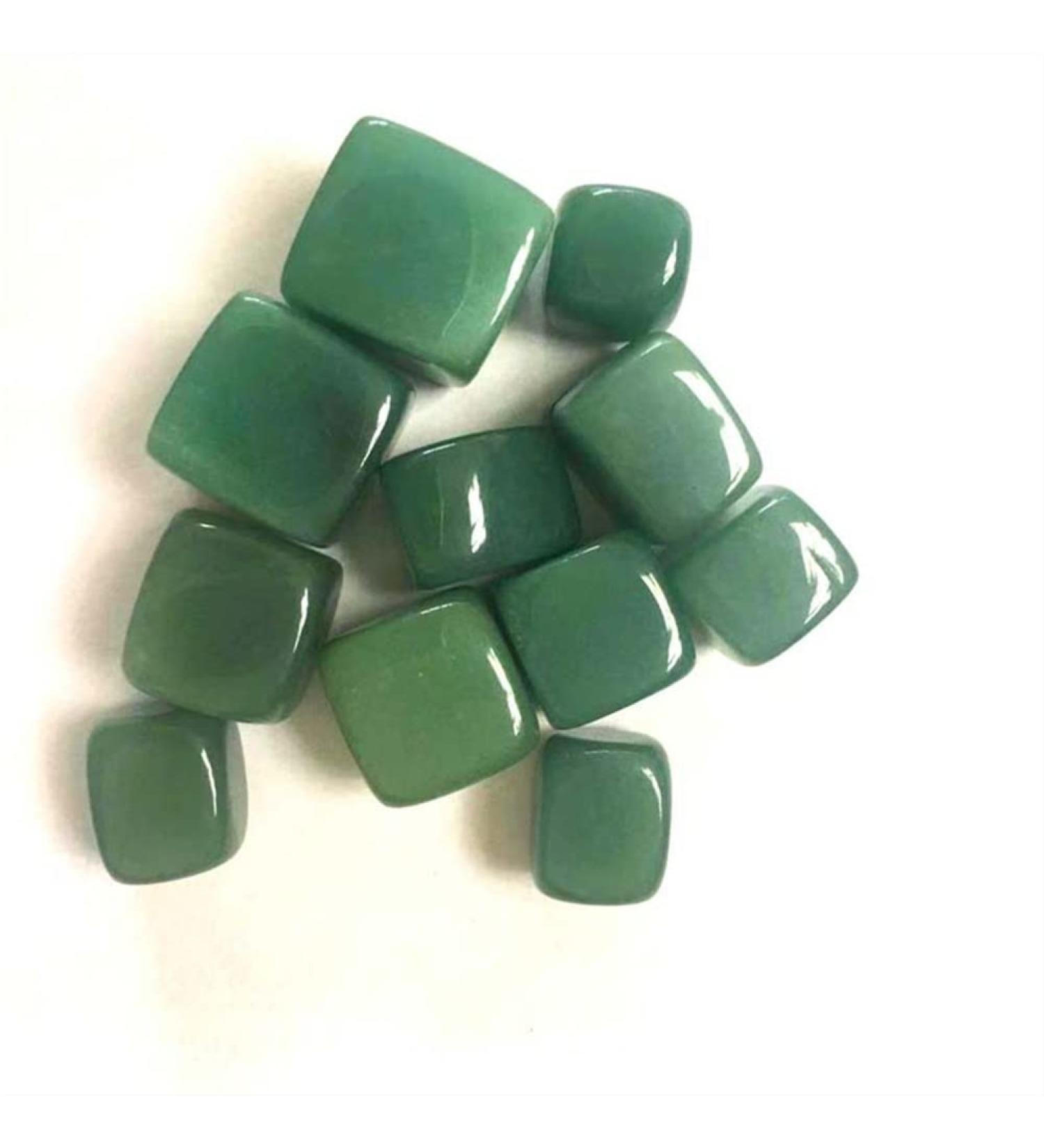 GGZWQPSZZ Natural Crystal Rough Natural Green Tangling Jade Tumbled Stones Crystals SpecimenRaw GemstonesStone 100g - Buy Online on SooperMarket.com